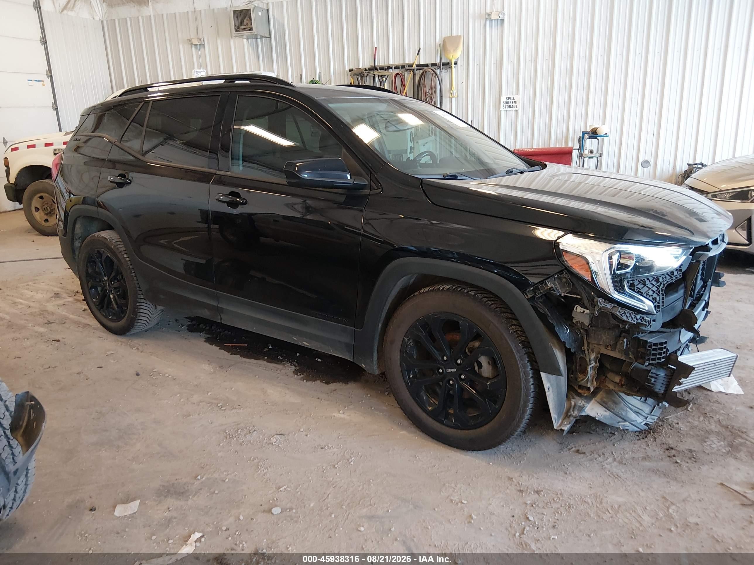 2020 Gmc Terrain Fwd Sle Black vin: 3GKALMEV0LL188926