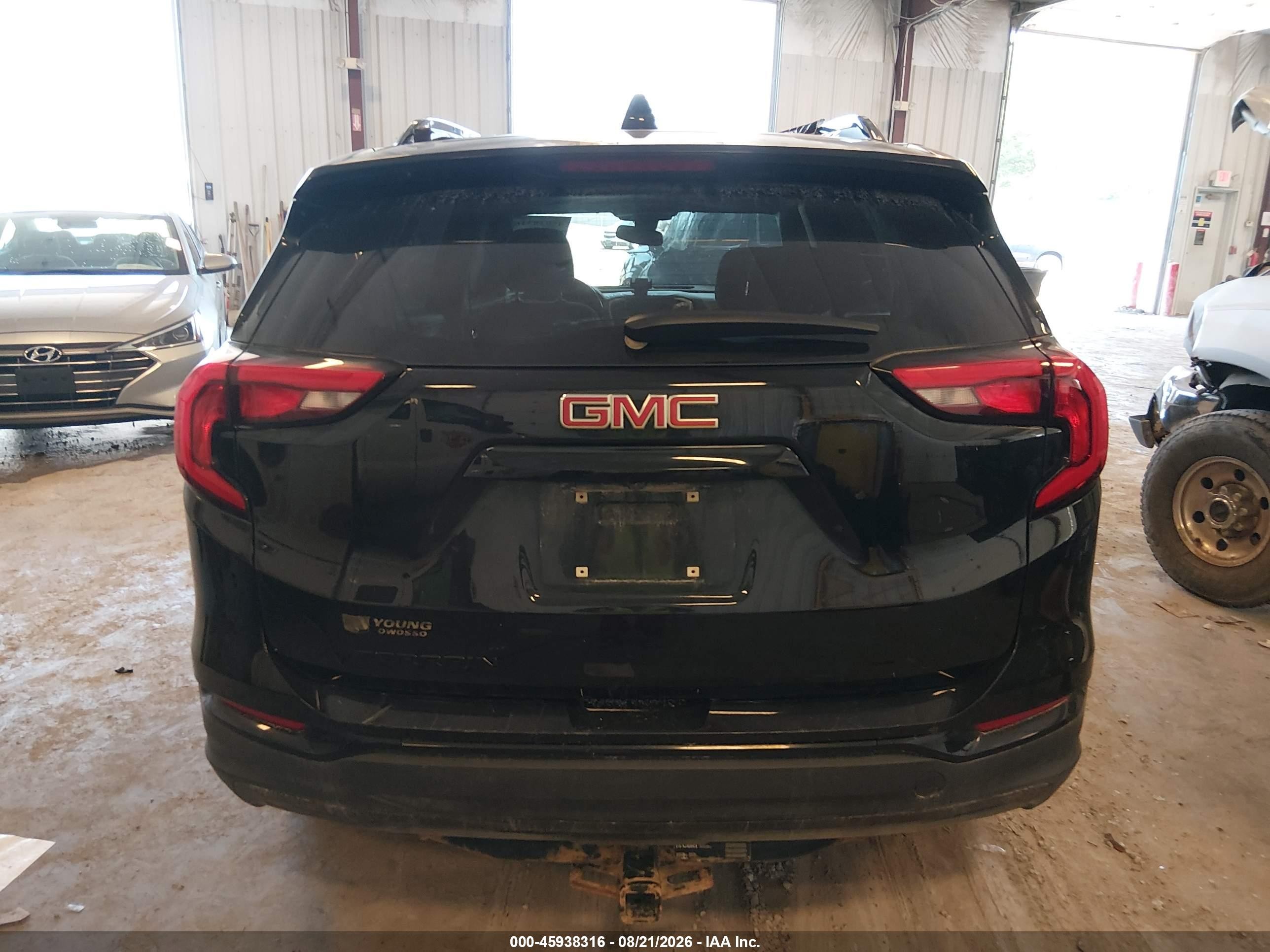 2020 Gmc Terrain Fwd Sle Black vin: 3GKALMEV0LL188926