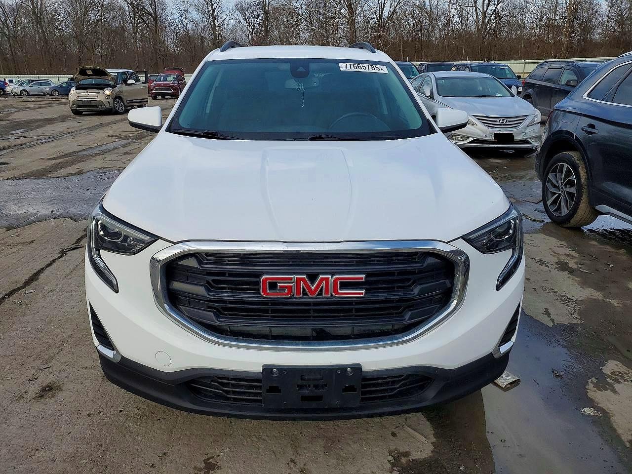 2020 Gmc Terrain Sle White vin: 3GKALMEV0LL193270