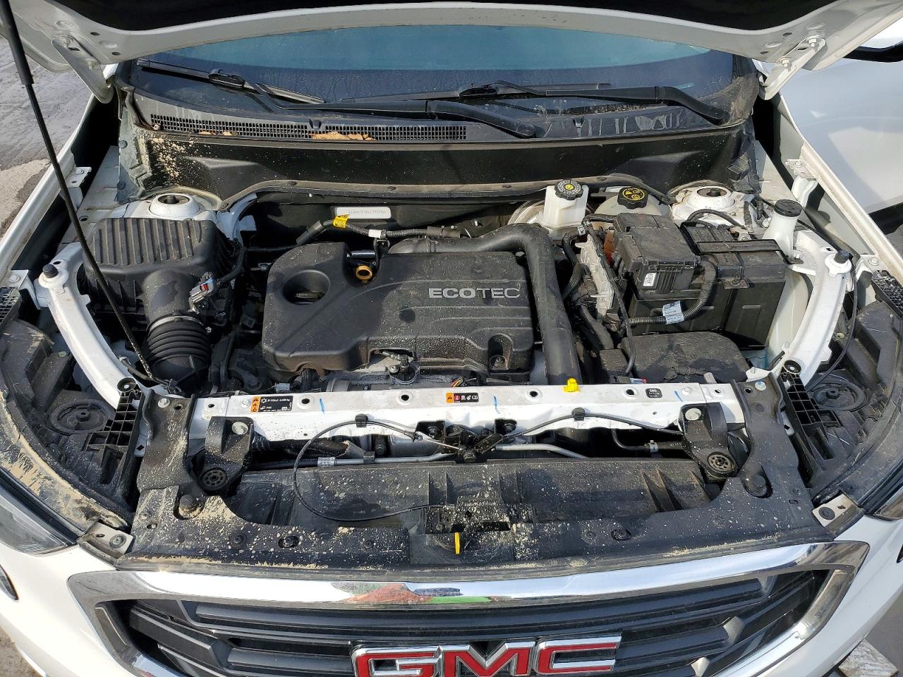2020 Gmc Terrain Sle White vin: 3GKALMEV0LL193270