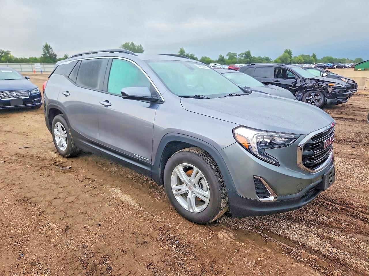 2021 Gmc Terrain Sle Gray vin: 3GKALMEV0ML305034