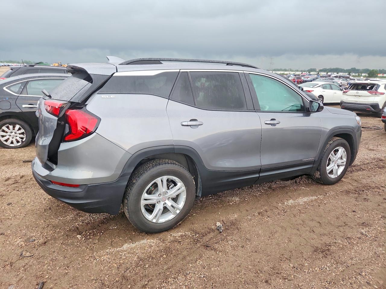 2021 Gmc Terrain Sle Gray vin: 3GKALMEV0ML305034