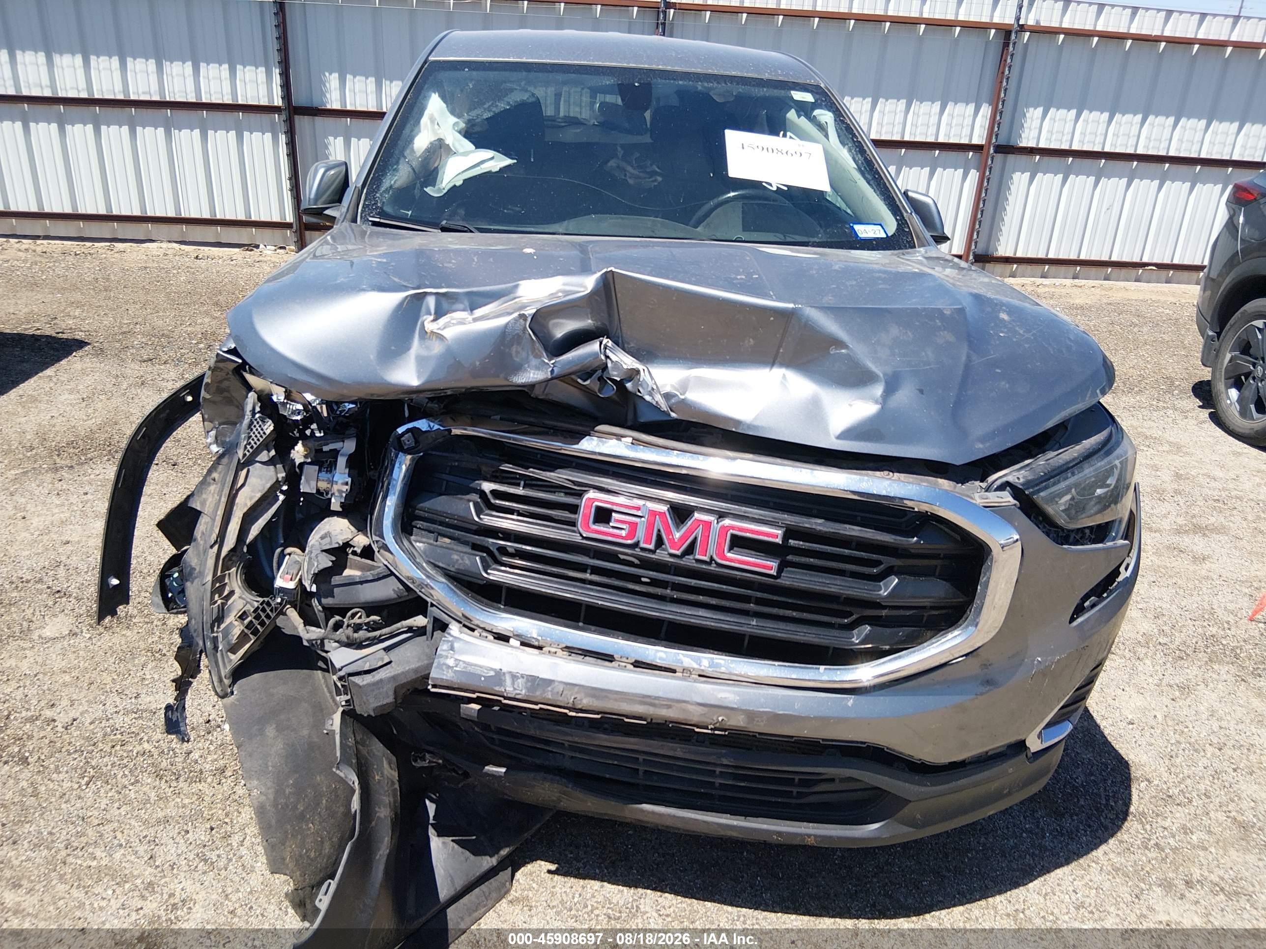2018 Gmc Terrain Sle Gray vin: 3GKALMEV1JL364119