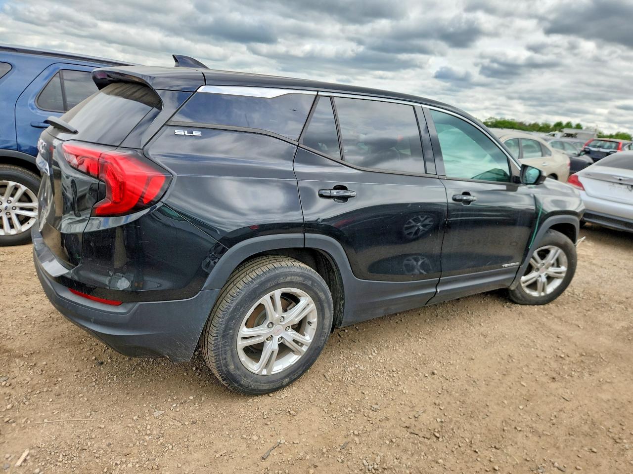 2019 Gmc Terrain Sle Black vin: 3GKALMEV1KL156677