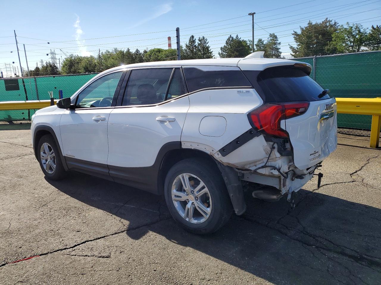 2018 Gmc Terrain Sle White vin: 3GKALMEV2JL289849