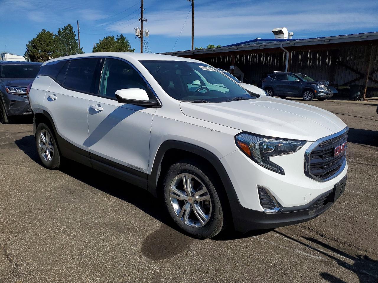 2018 Gmc Terrain Sle White vin: 3GKALMEV2JL289849