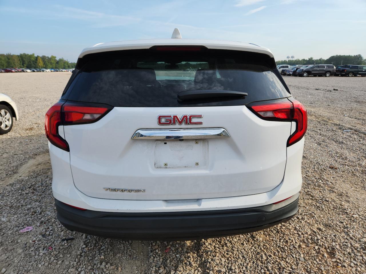 2018 Gmc Terrain Sle White vin: 3GKALMEV2JL371807