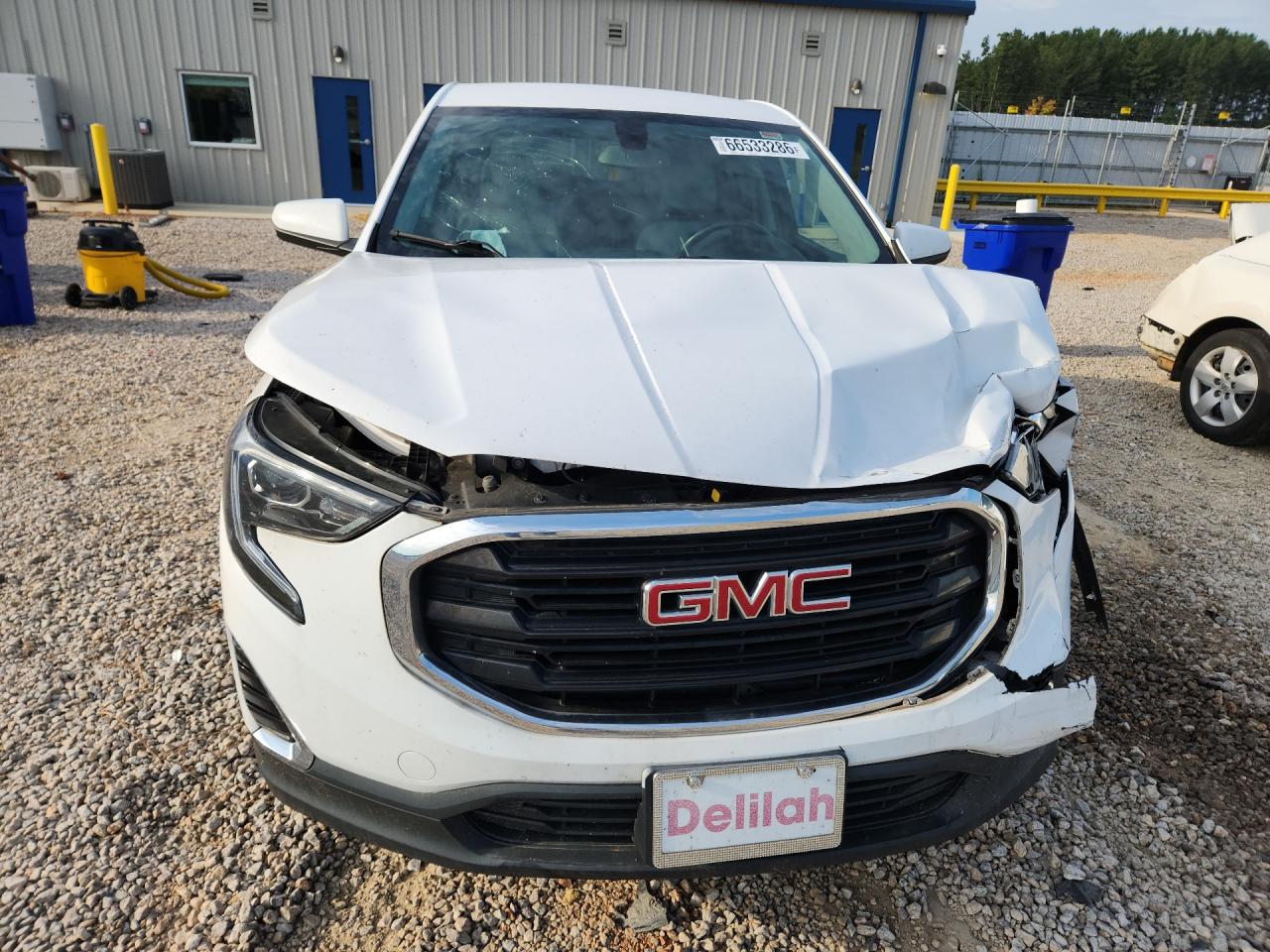 2018 Gmc Terrain Sle White vin: 3GKALMEV2JL371807