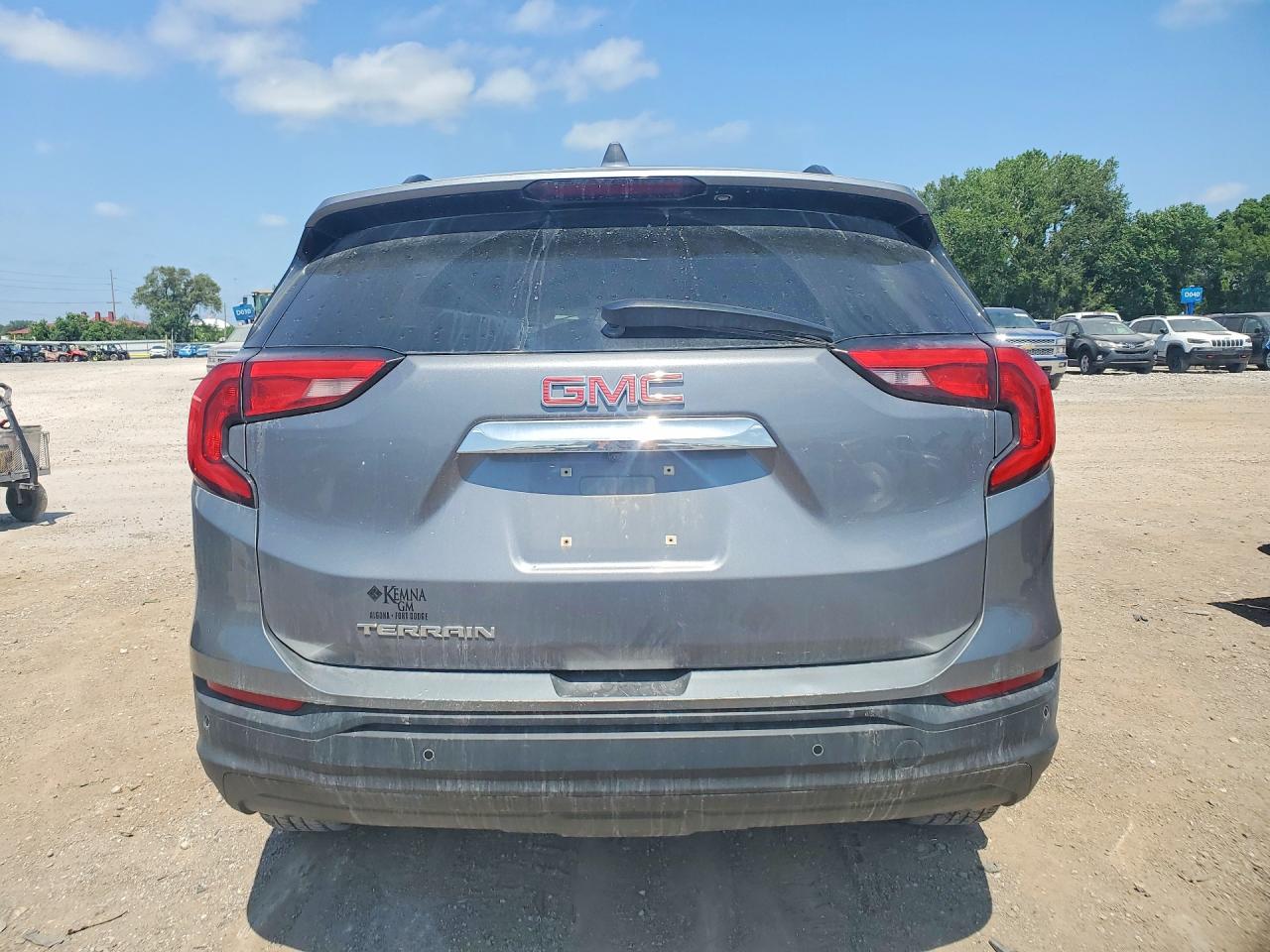 2018 Gmc Terrain Sle Gray vin: 3GKALMEV2JL414283