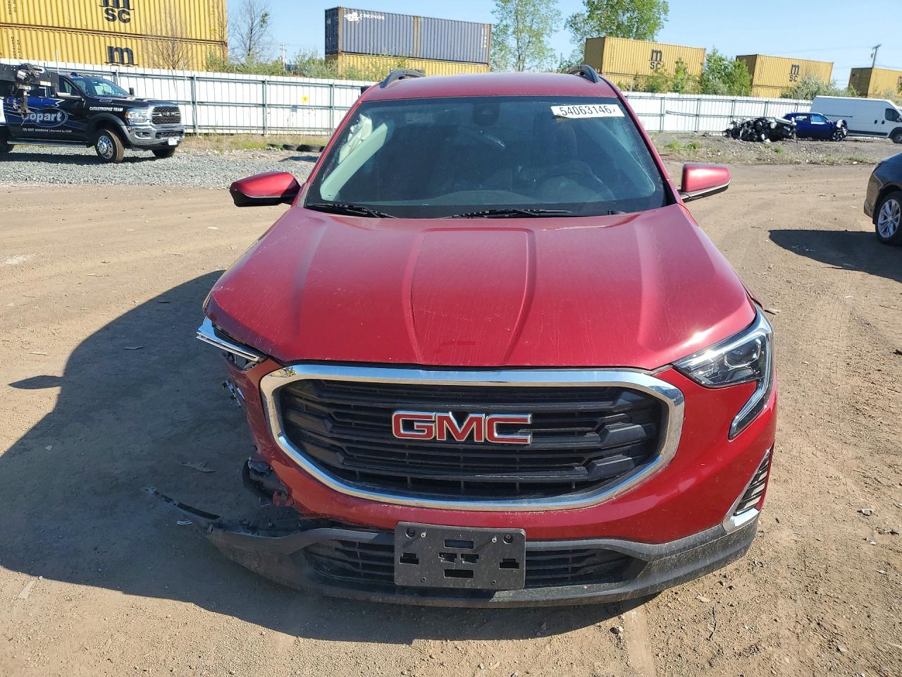 2020 Gmc Terrain Sle Темно-бордовый vin: 3GKALMEV2LL250729
