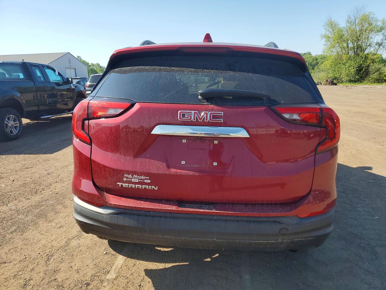 2020 Gmc Terrain Sle Темно-бордовый vin: 3GKALMEV2LL250729
