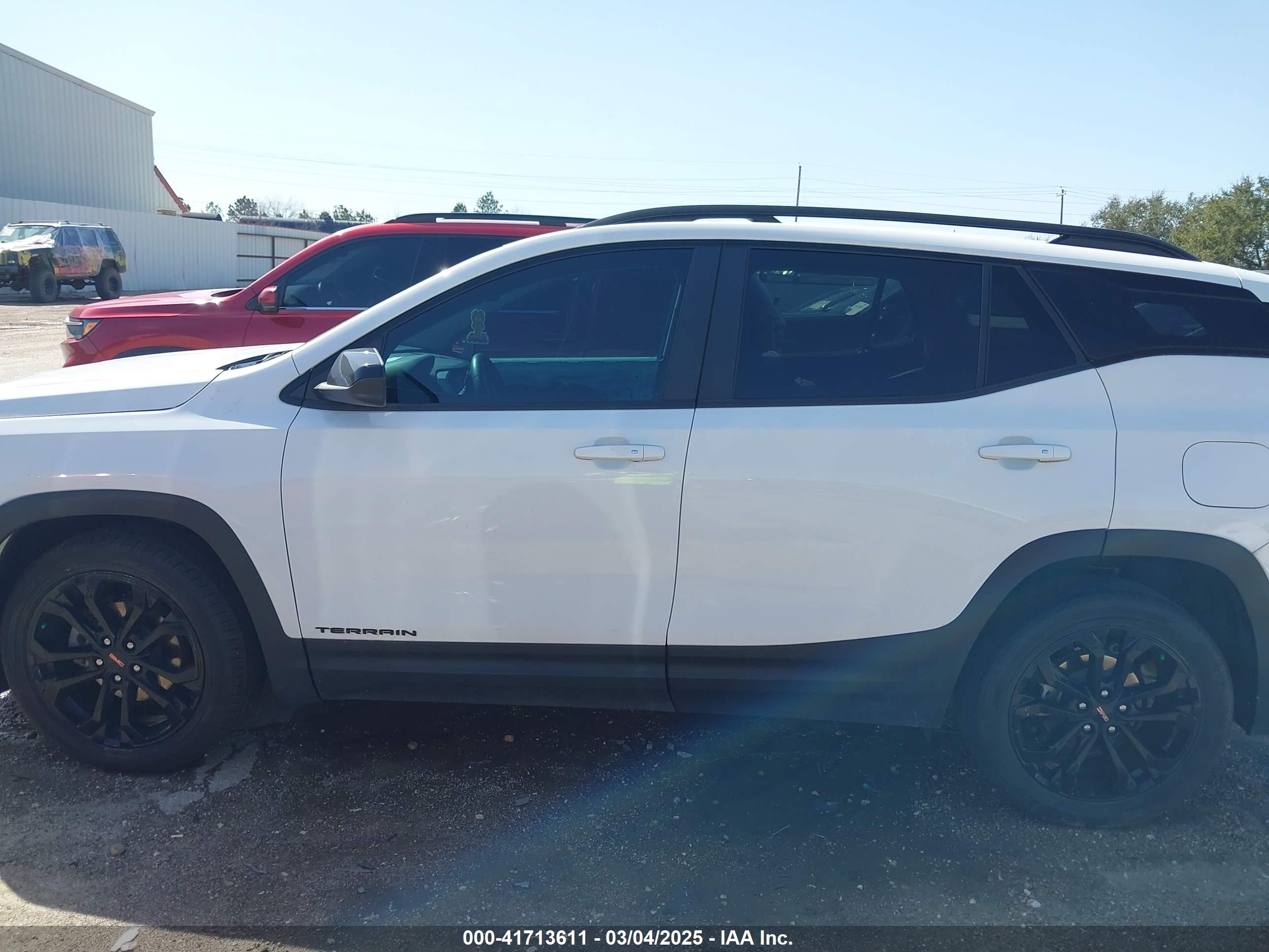 2022 Gmc Terrain Fwd Sle White vin: 3GKALMEV2NL273267