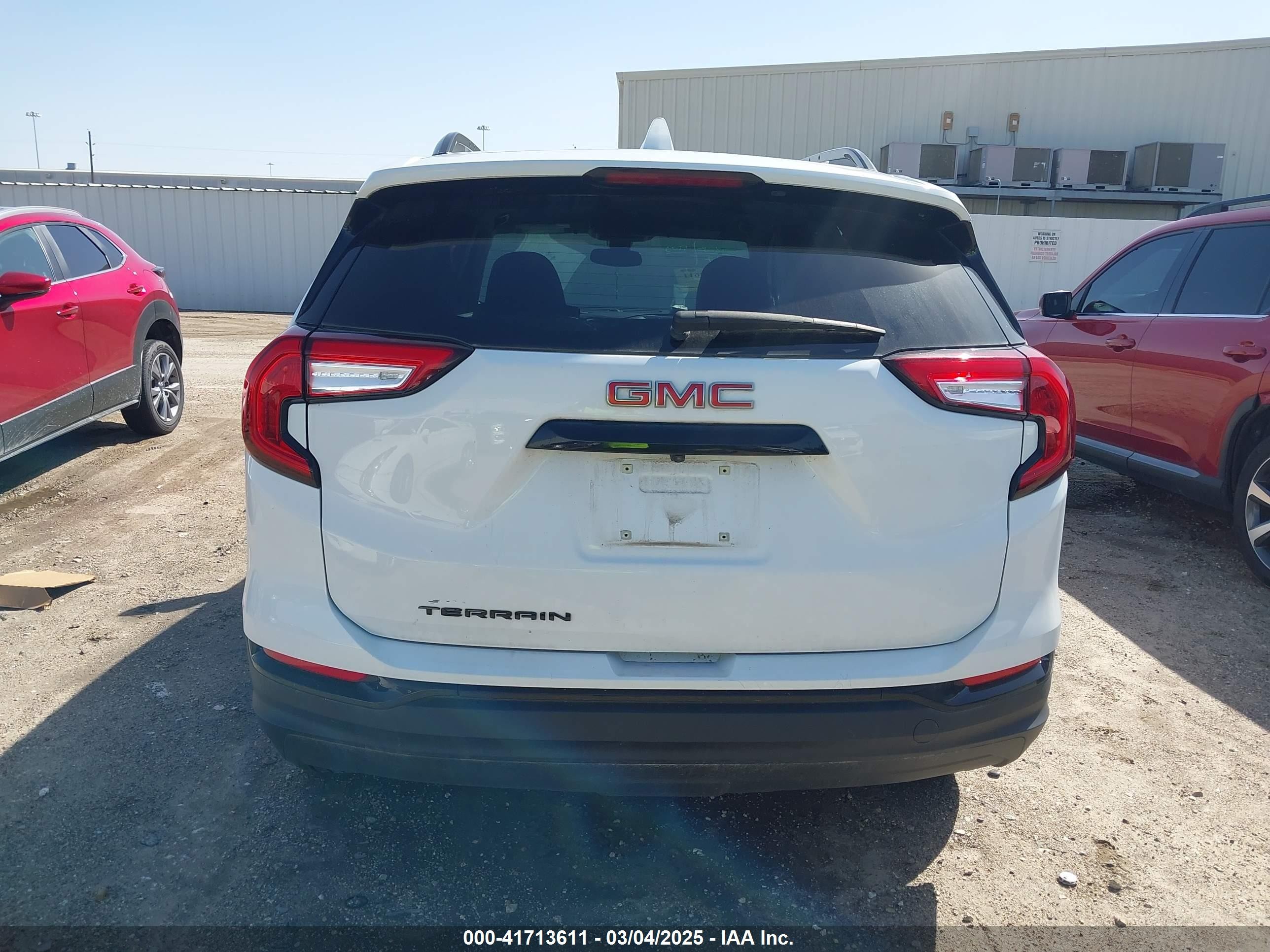 2022 Gmc Terrain Fwd Sle White vin: 3GKALMEV2NL273267
