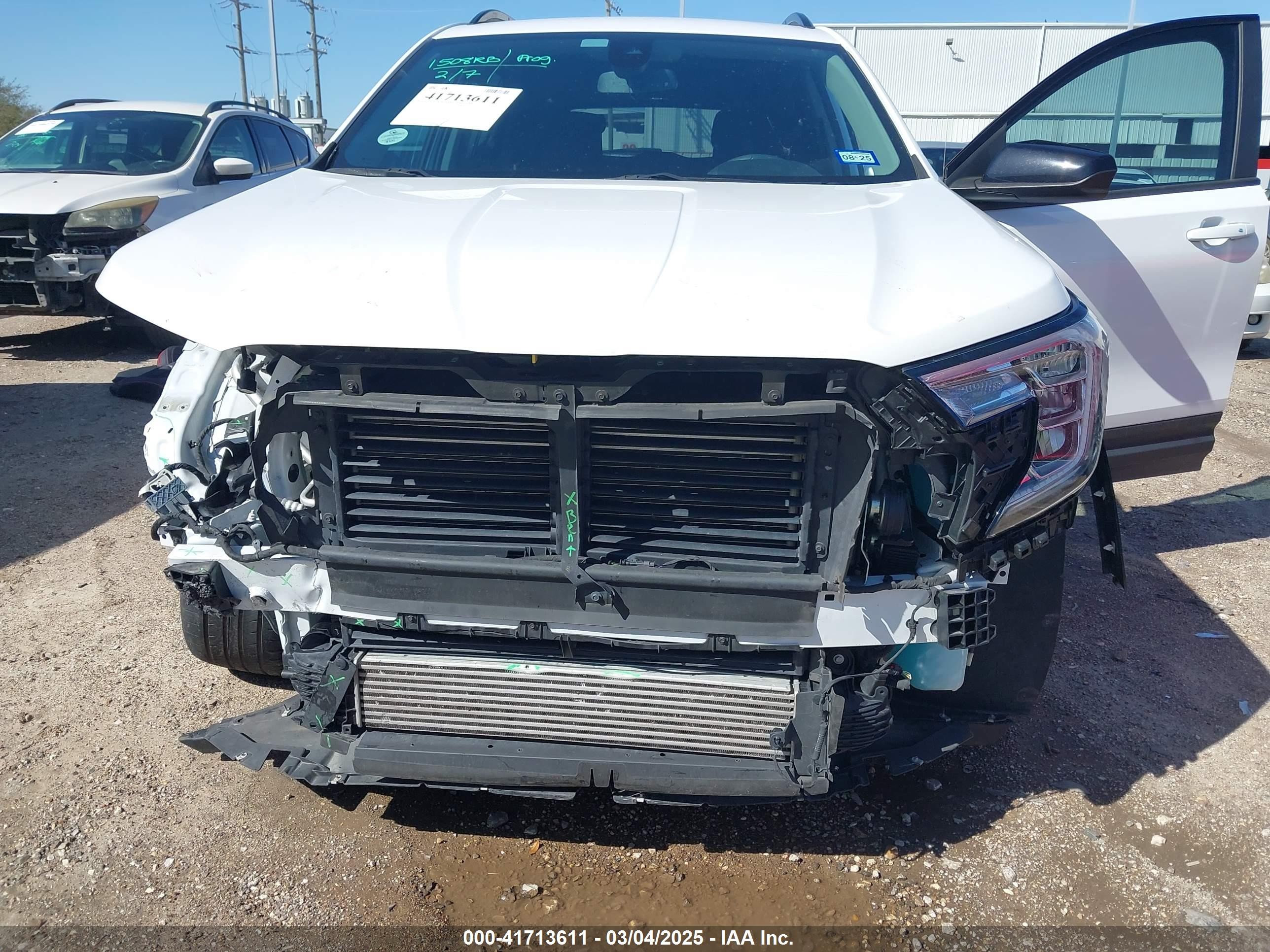 2022 Gmc Terrain Fwd Sle White vin: 3GKALMEV2NL273267