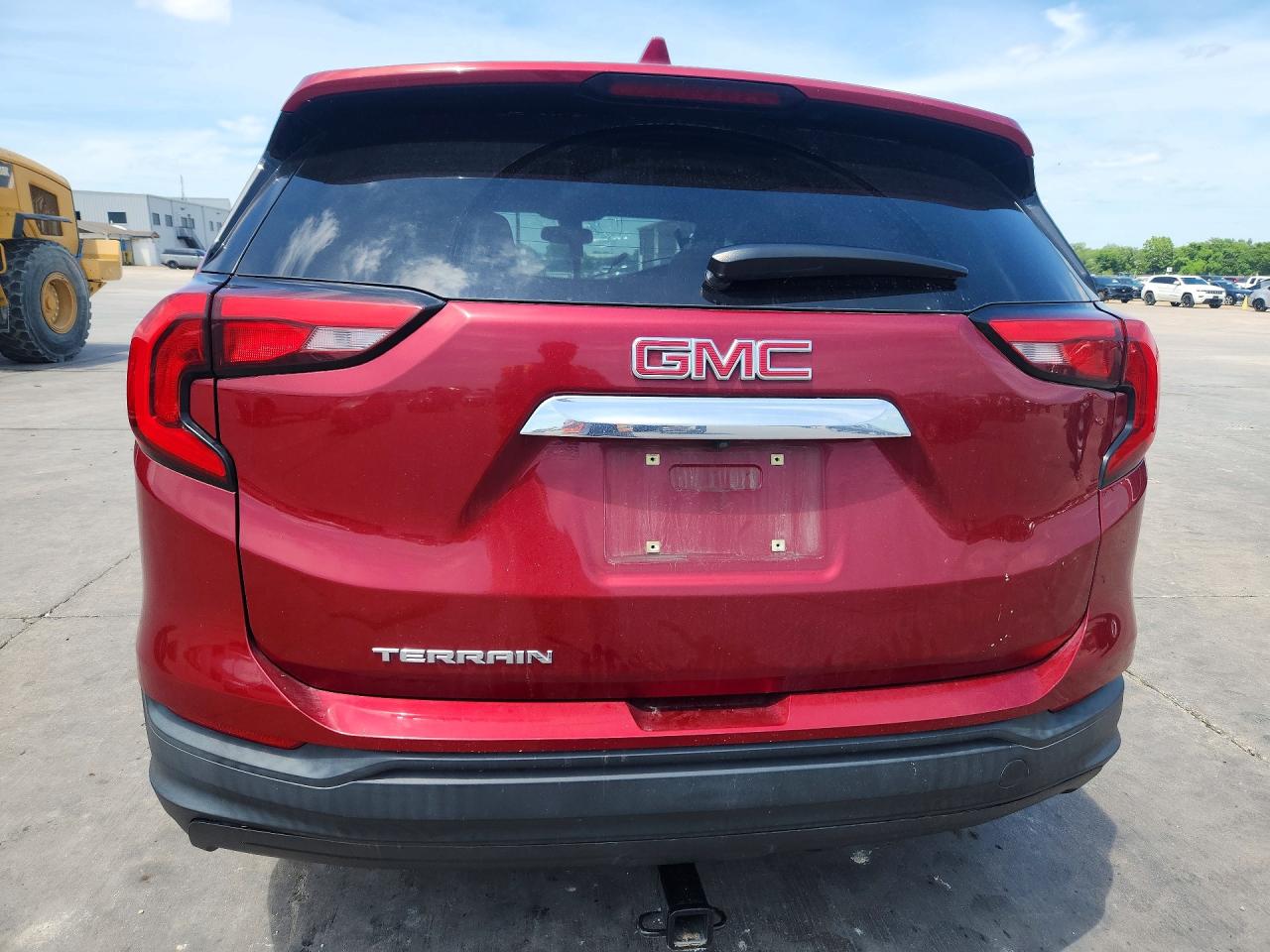2018 Gmc Terrain Sle Бордовый vin: 3GKALMEV3JL238313