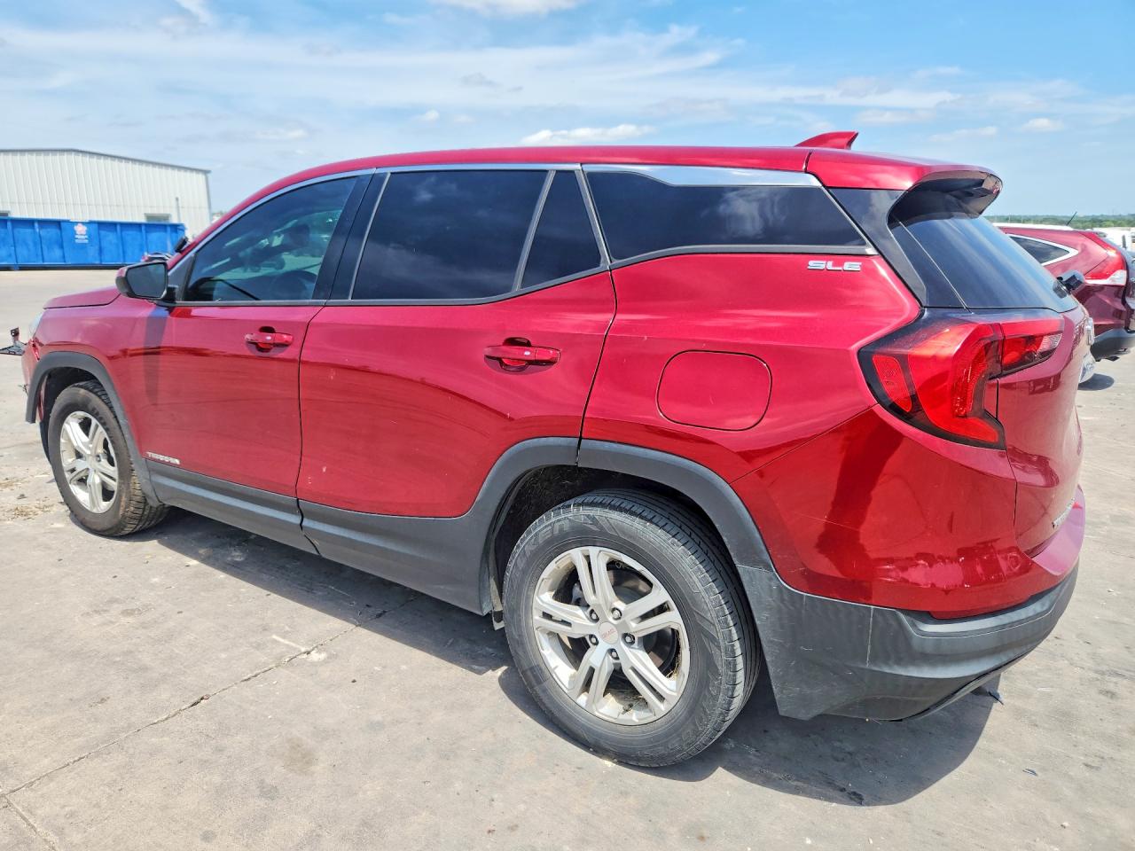 2018 Gmc Terrain Sle Бордовый vin: 3GKALMEV3JL238313
