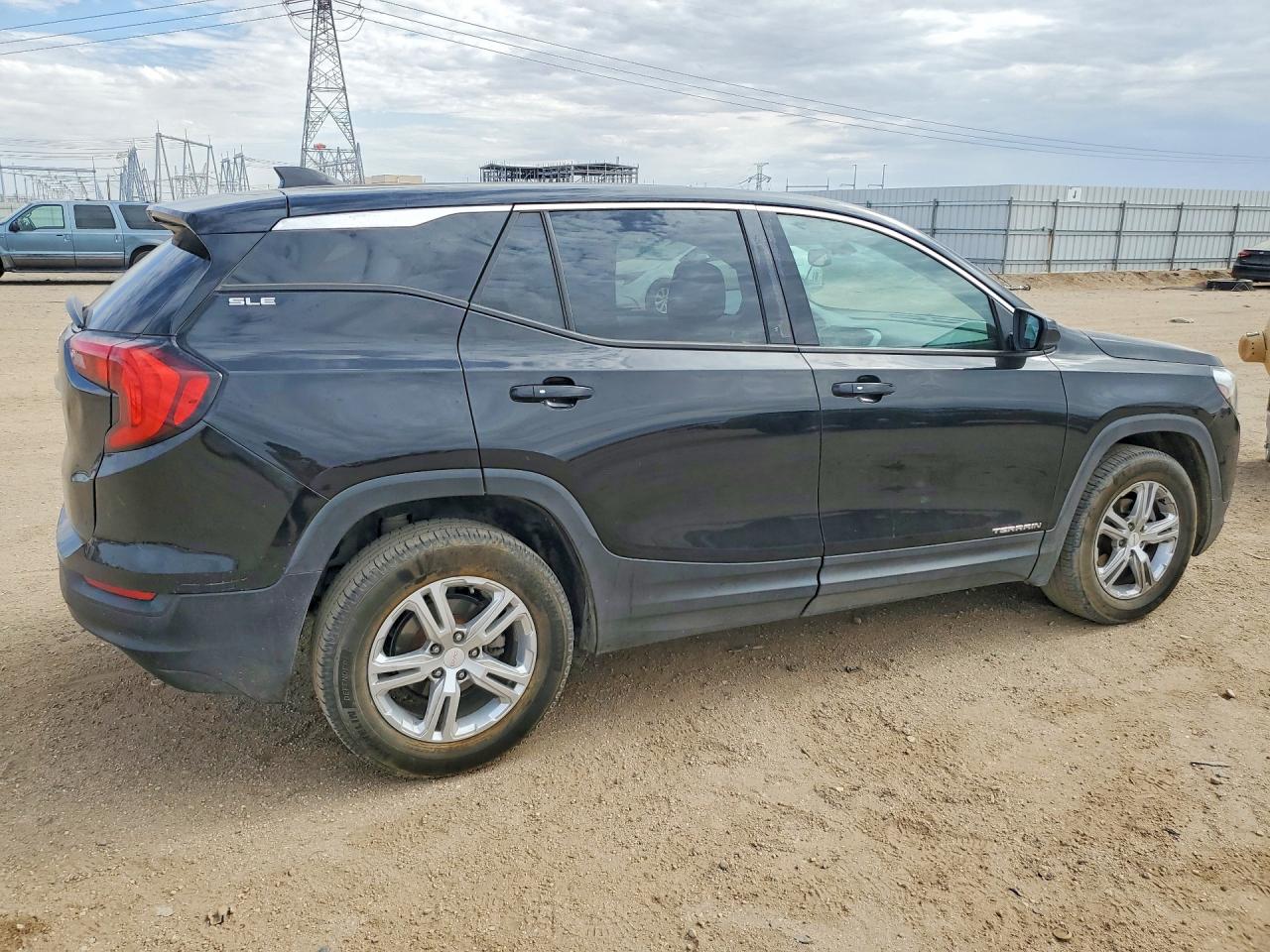 2018 Gmc Terrain Sle Черный vin: 3GKALMEV3JL387949