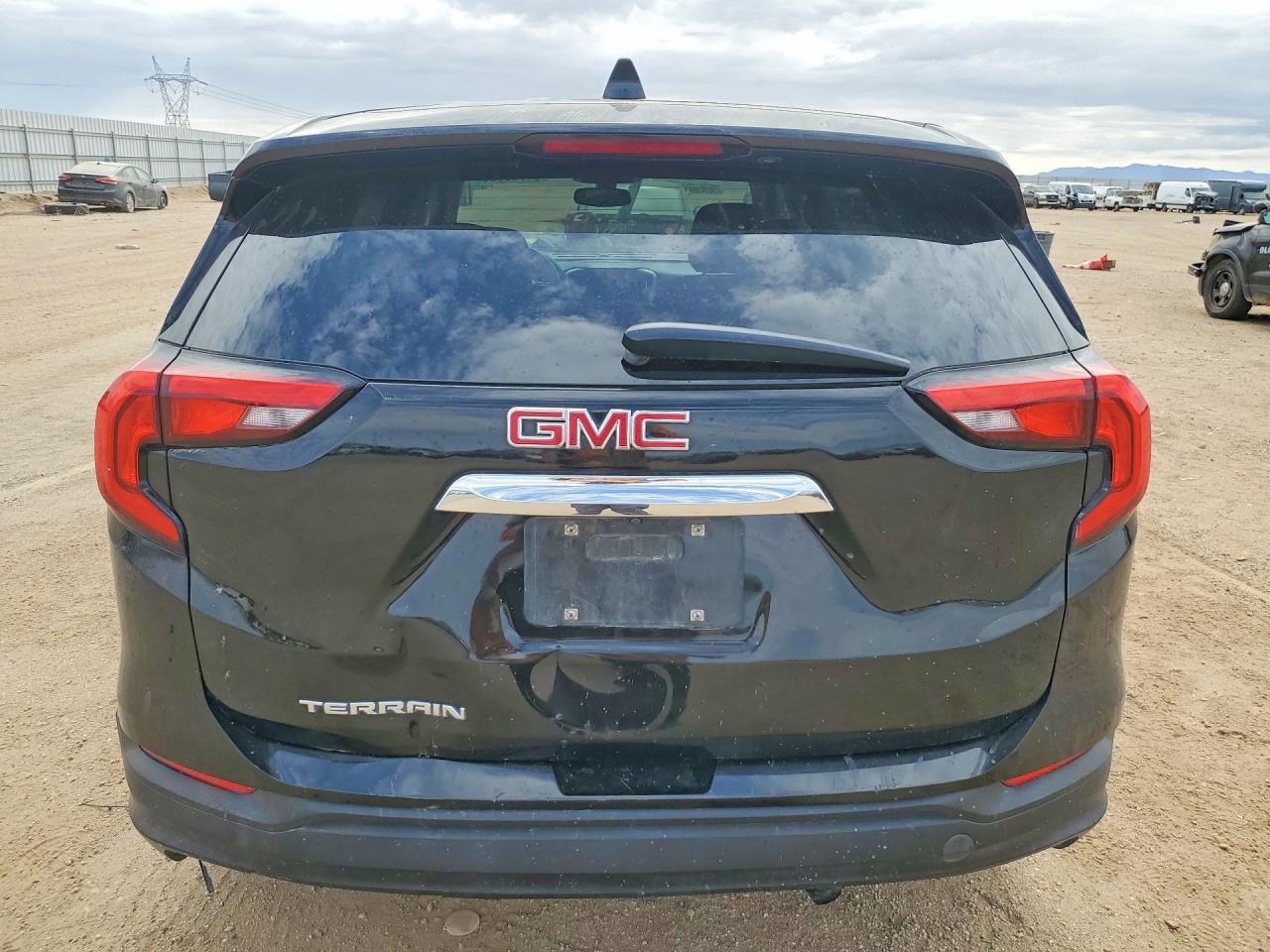 2018 Gmc Terrain Sle Черный vin: 3GKALMEV3JL387949