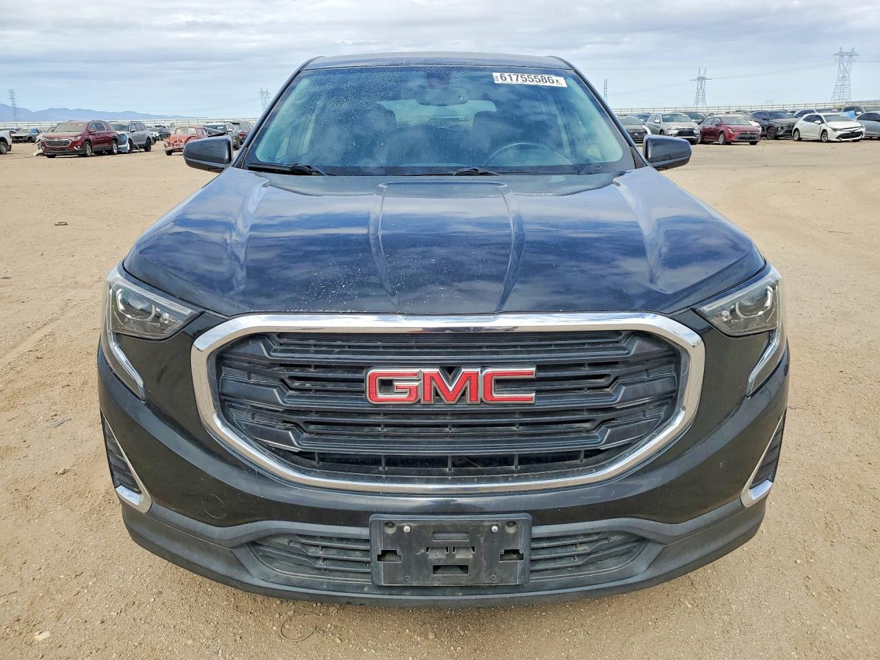 2018 Gmc Terrain Sle Черный vin: 3GKALMEV3JL387949