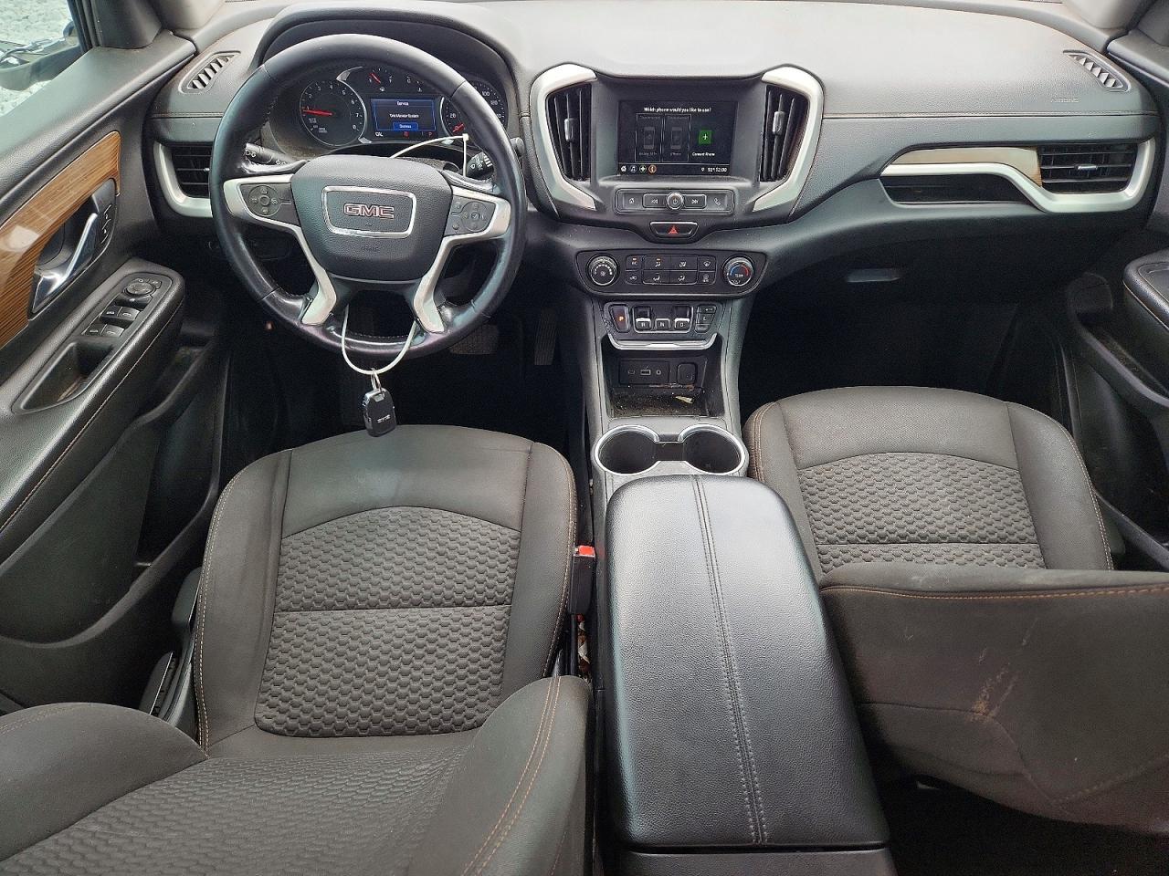2019 Gmc Terrain Sle White vin: 3GKALMEV3KL348232