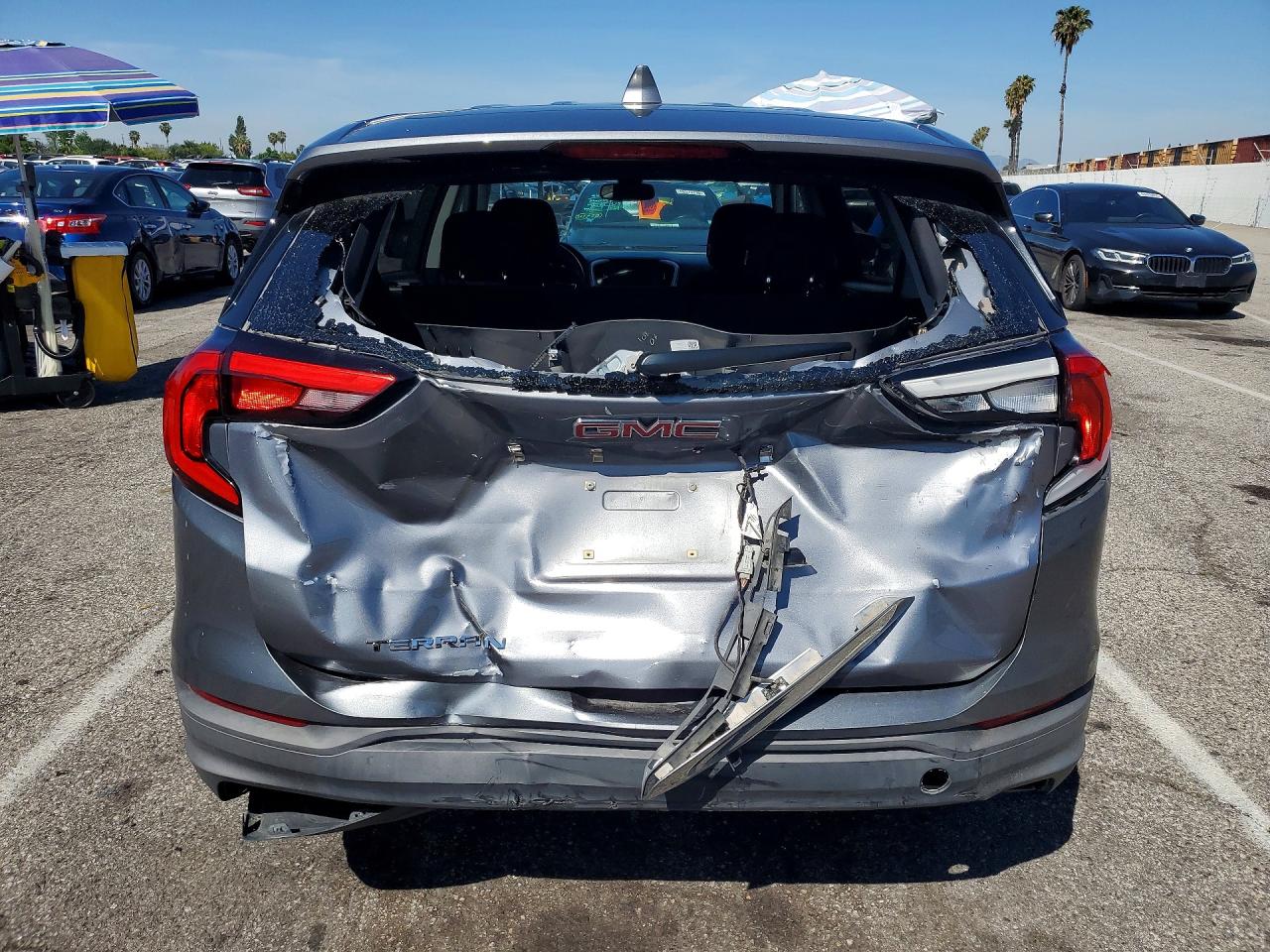 2020 Gmc Terrain Sle Gray vin: 3GKALMEV3LL112701