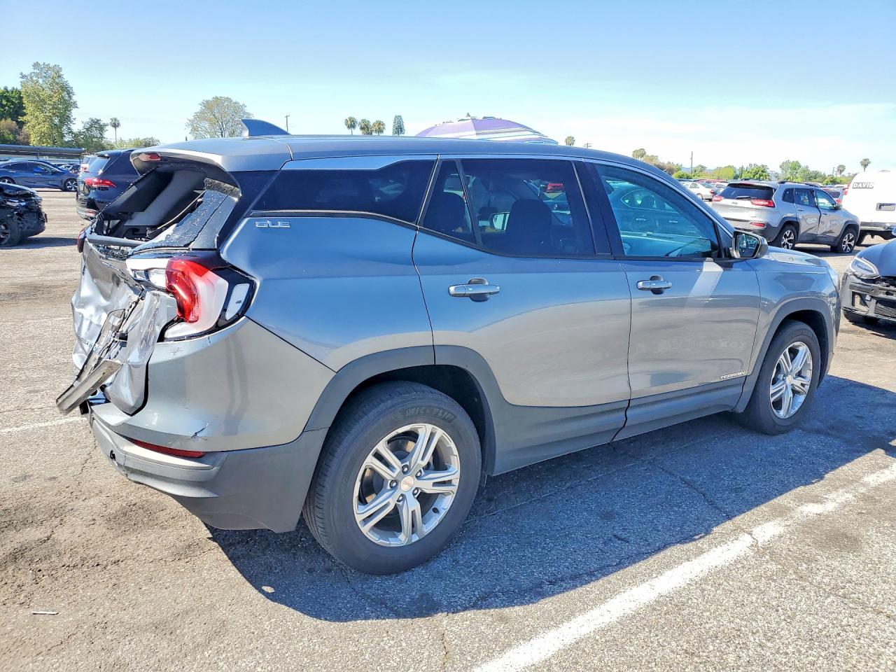 2020 Gmc Terrain Sle Gray vin: 3GKALMEV3LL112701
