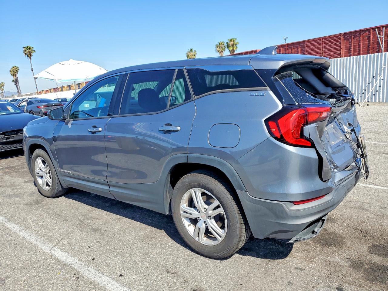 2020 Gmc Terrain Sle Gray vin: 3GKALMEV3LL112701