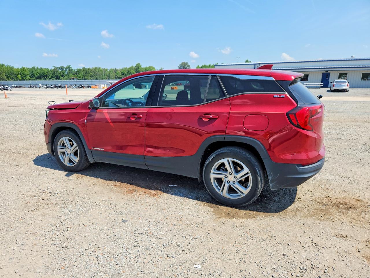 2020 Gmc Terrain Sle Burgundy vin: 3GKALMEV3LL246821