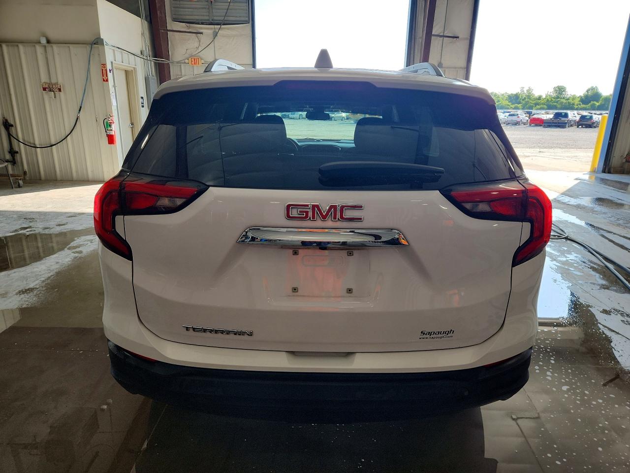 2021 Gmc Terrain Sle Белый vin: 3GKALMEV3ML314360
