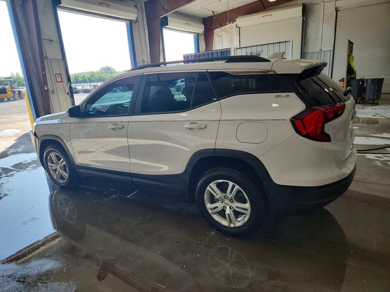 2021 Gmc Terrain Sle Белый vin: 3GKALMEV3ML314360