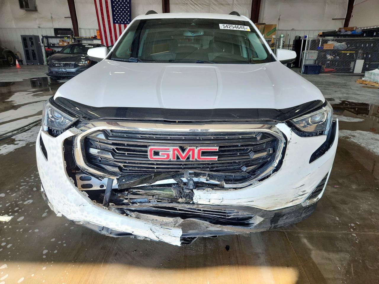 2021 Gmc Terrain Sle Белый vin: 3GKALMEV3ML314360