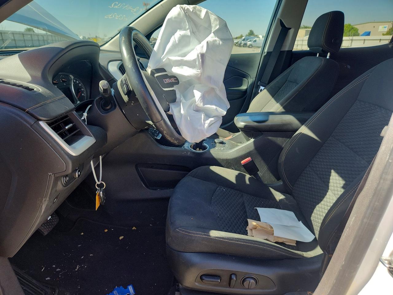 2021 Gmc Terrain Sle Белый vin: 3GKALMEV3ML357922