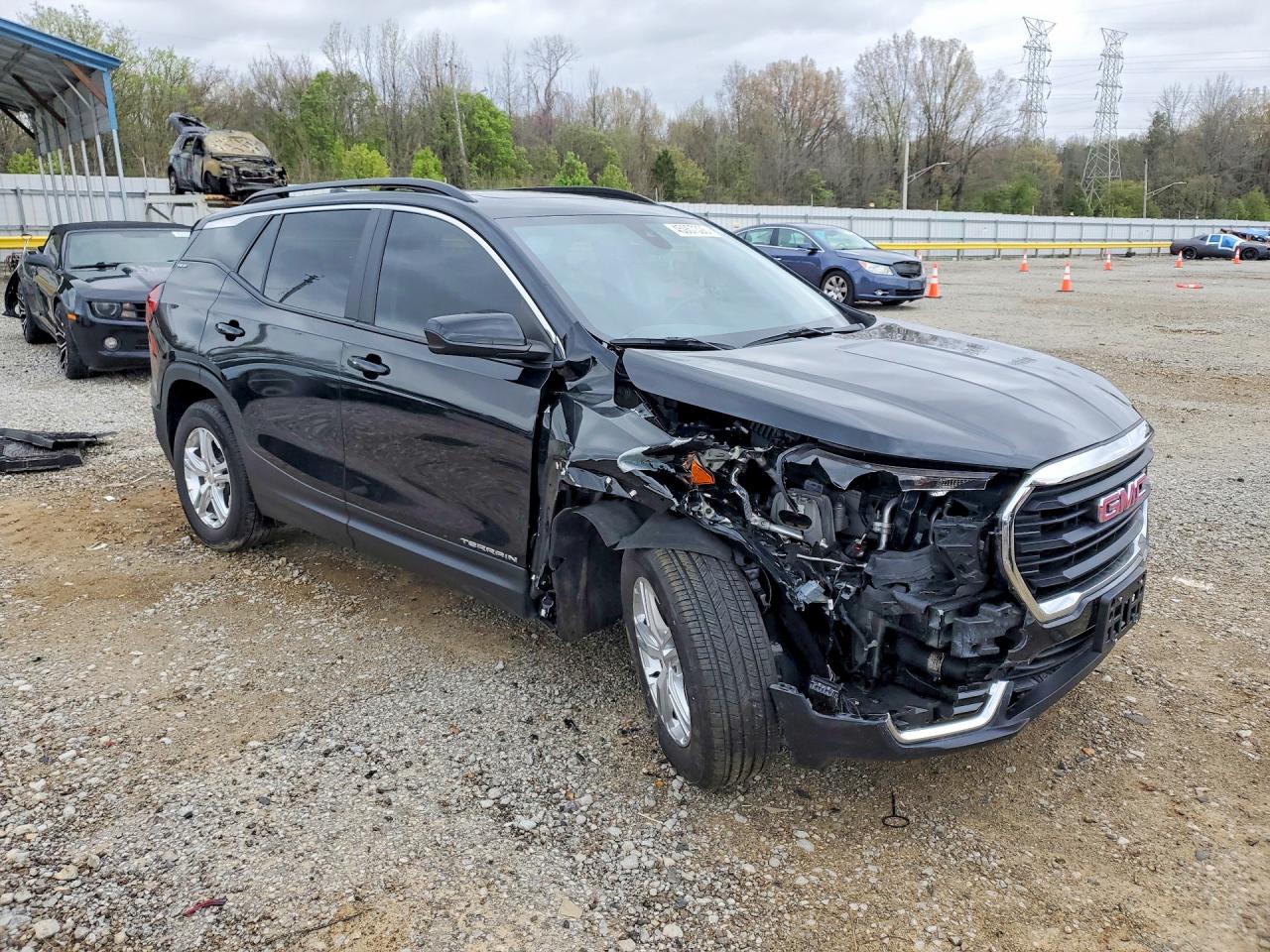 2022 Gmc Terrain Sle Black vin: 3GKALMEV3NL110031