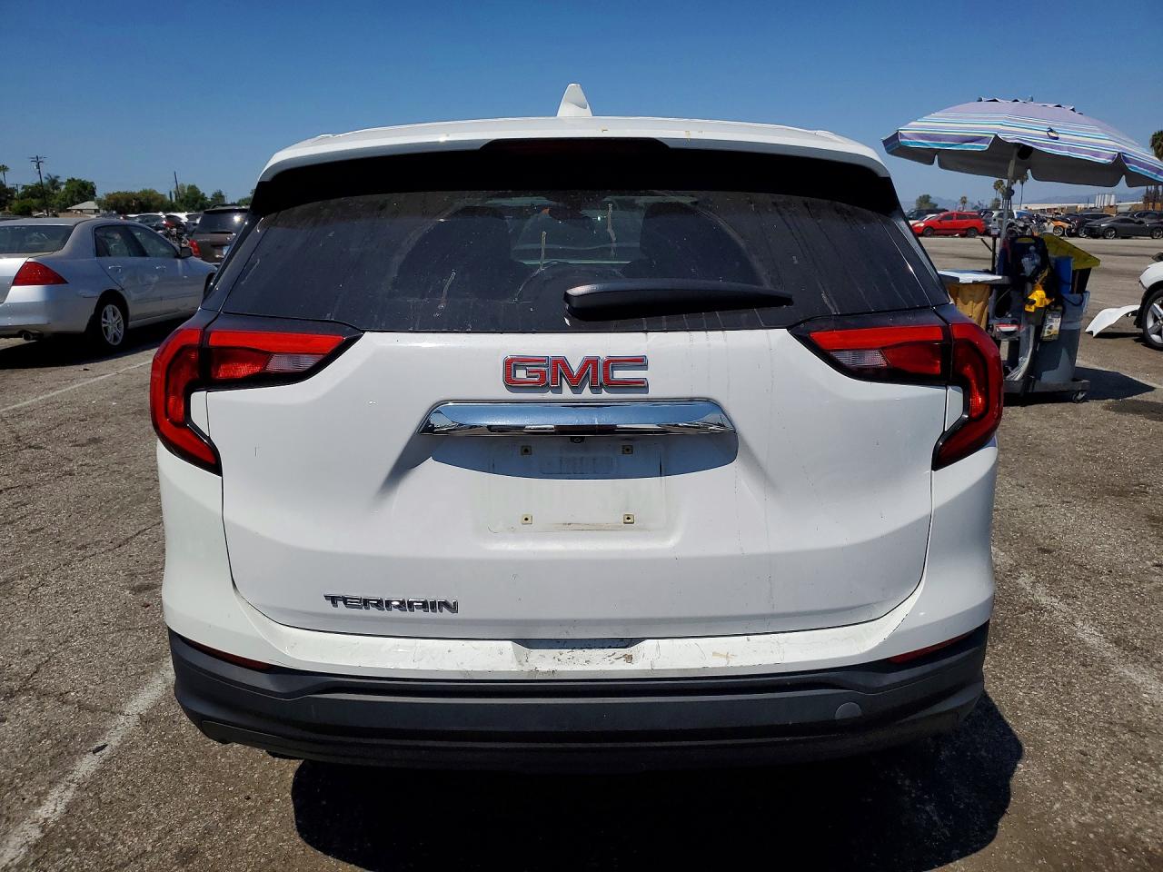 2019 Gmc Terrain Sle White vin: 3GKALMEV4KL152445
