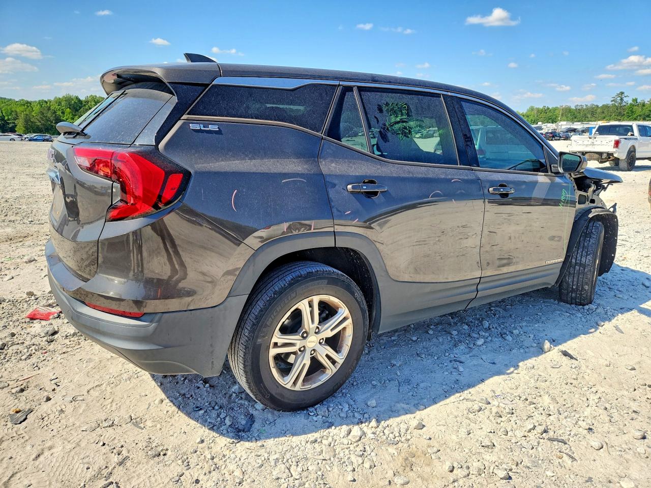 2020 Gmc Terrain Sle Gray vin: 3GKALMEV4LL145223
