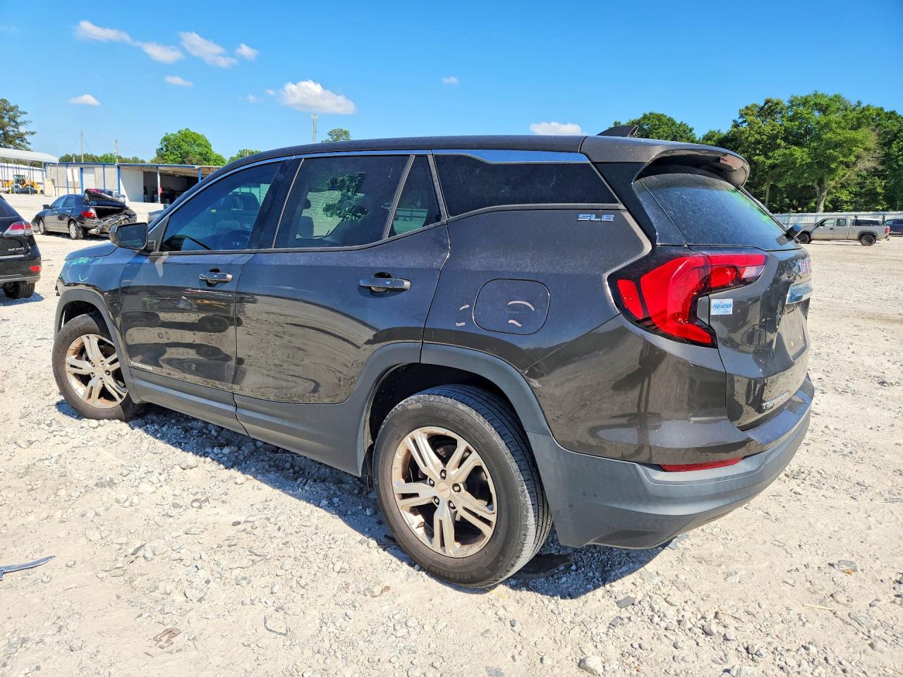 2020 Gmc Terrain Sle Gray vin: 3GKALMEV4LL145223