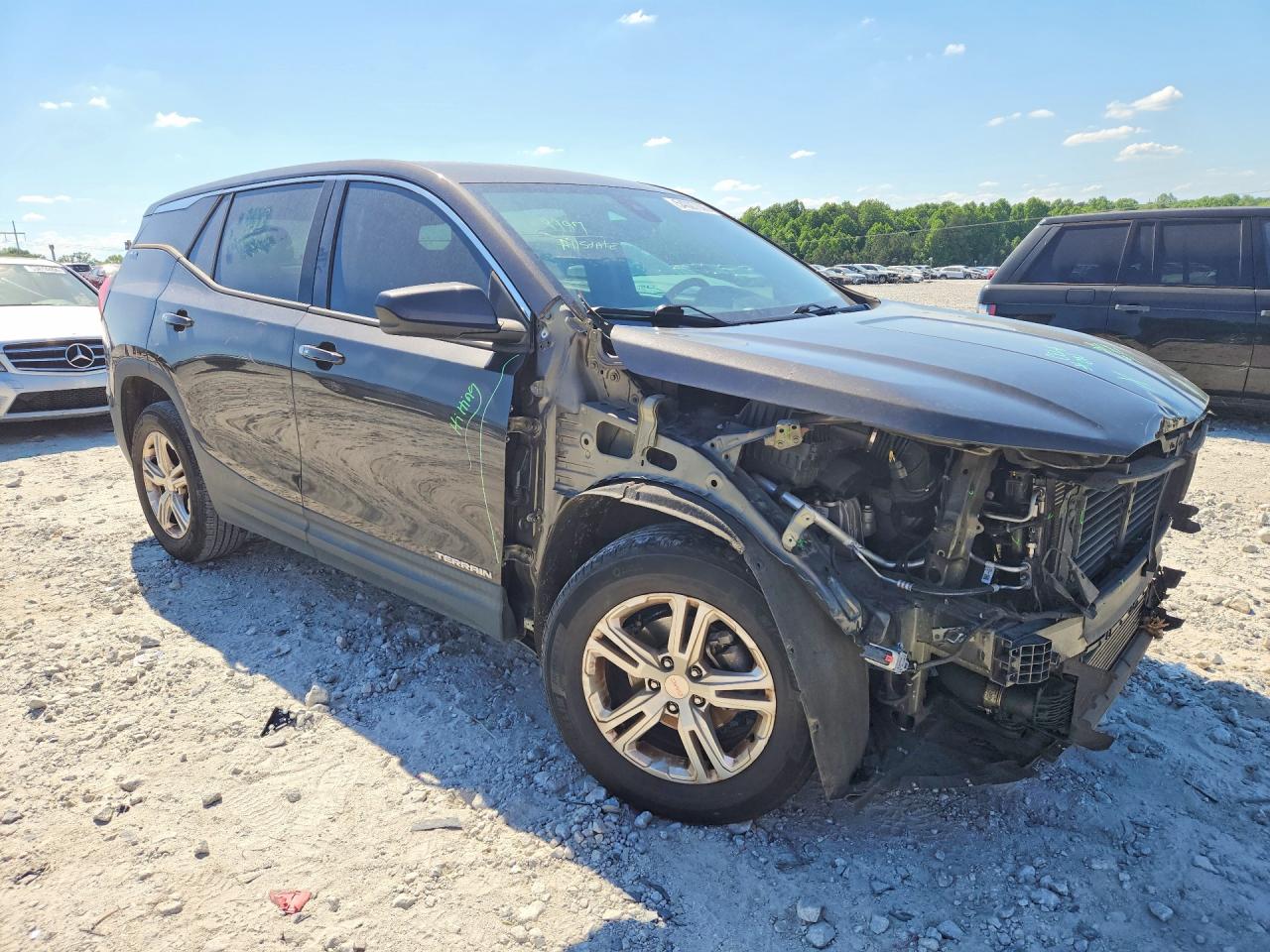 2020 Gmc Terrain Sle Gray vin: 3GKALMEV4LL145223