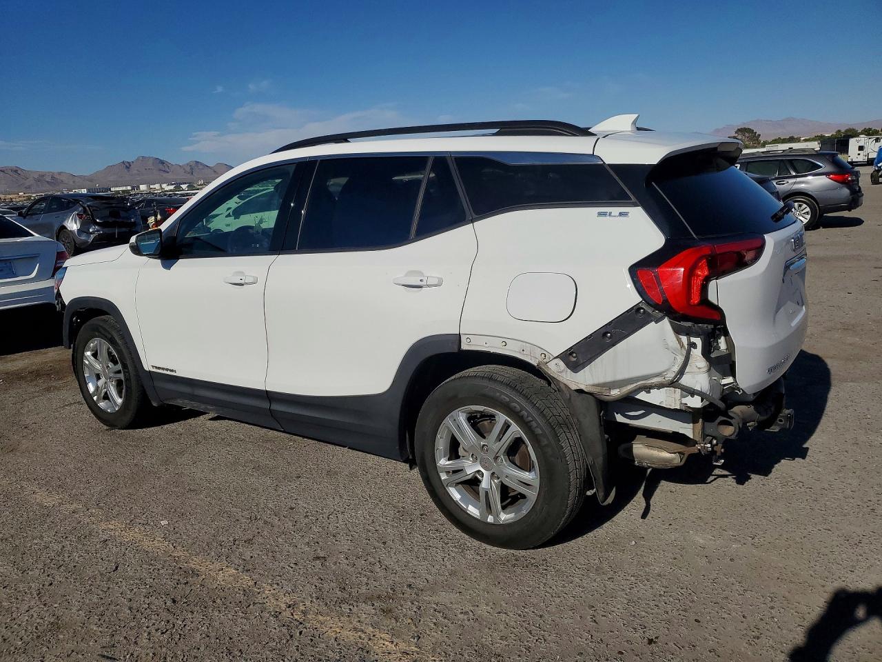 2020 Gmc Terrain Sle White vin: 3GKALMEV4LL188895