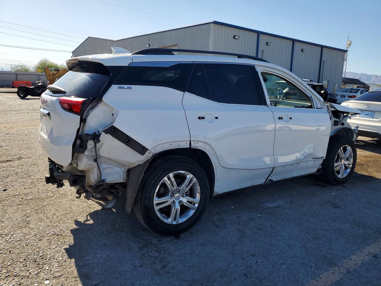 2020 Gmc Terrain Sle White vin: 3GKALMEV4LL188895