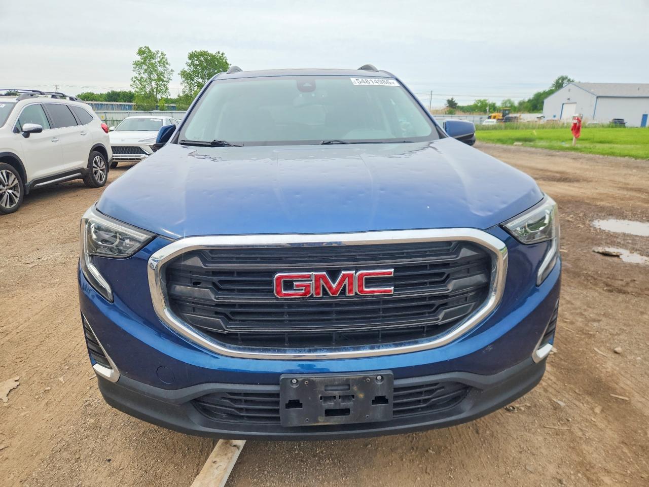 2020 Gmc Terrain Sle Синий vin: 3GKALMEV4LL228294