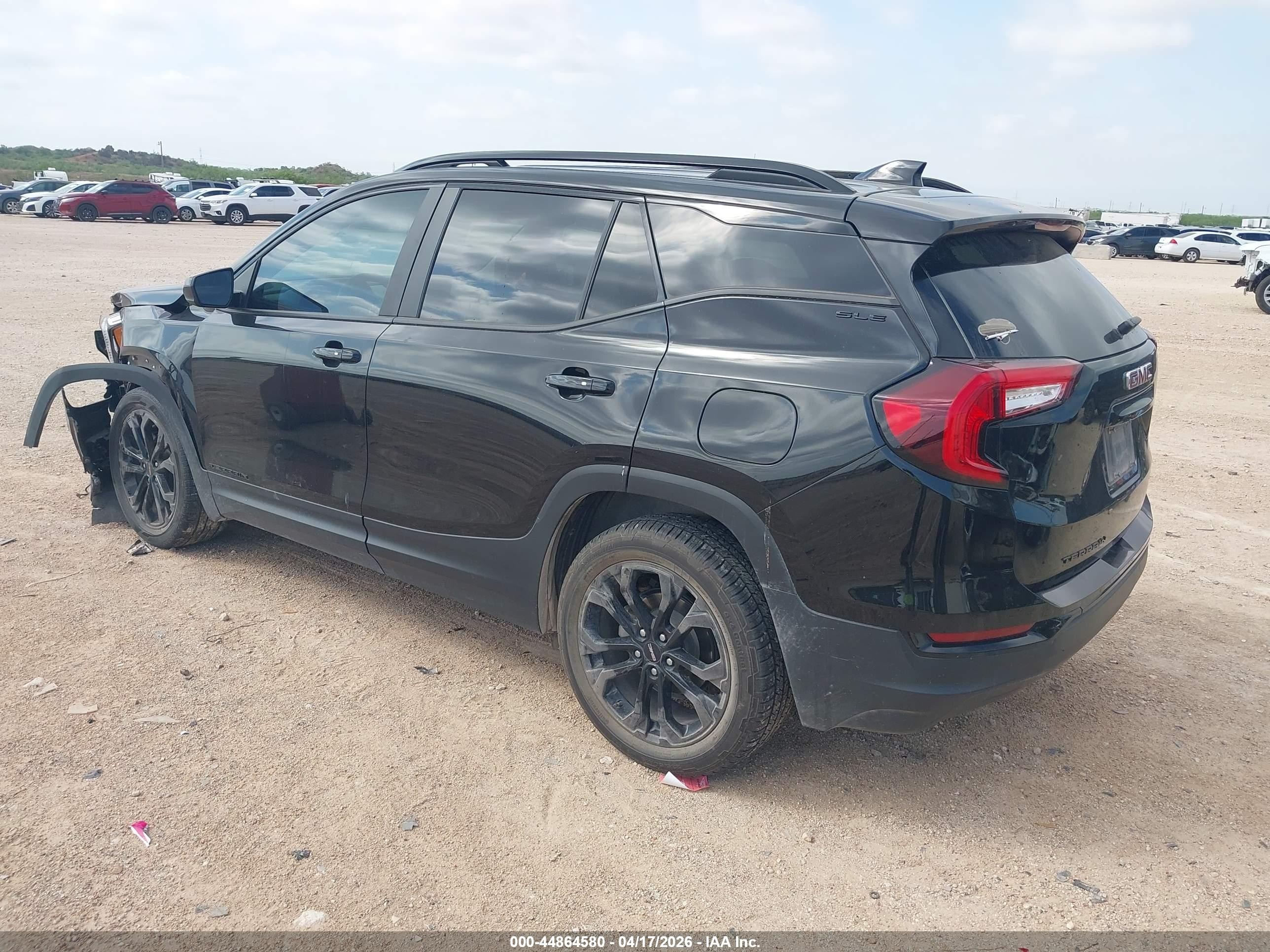 2022 Gmc Terrain Fwd Sle Black vin: 3GKALMEV4NL294346