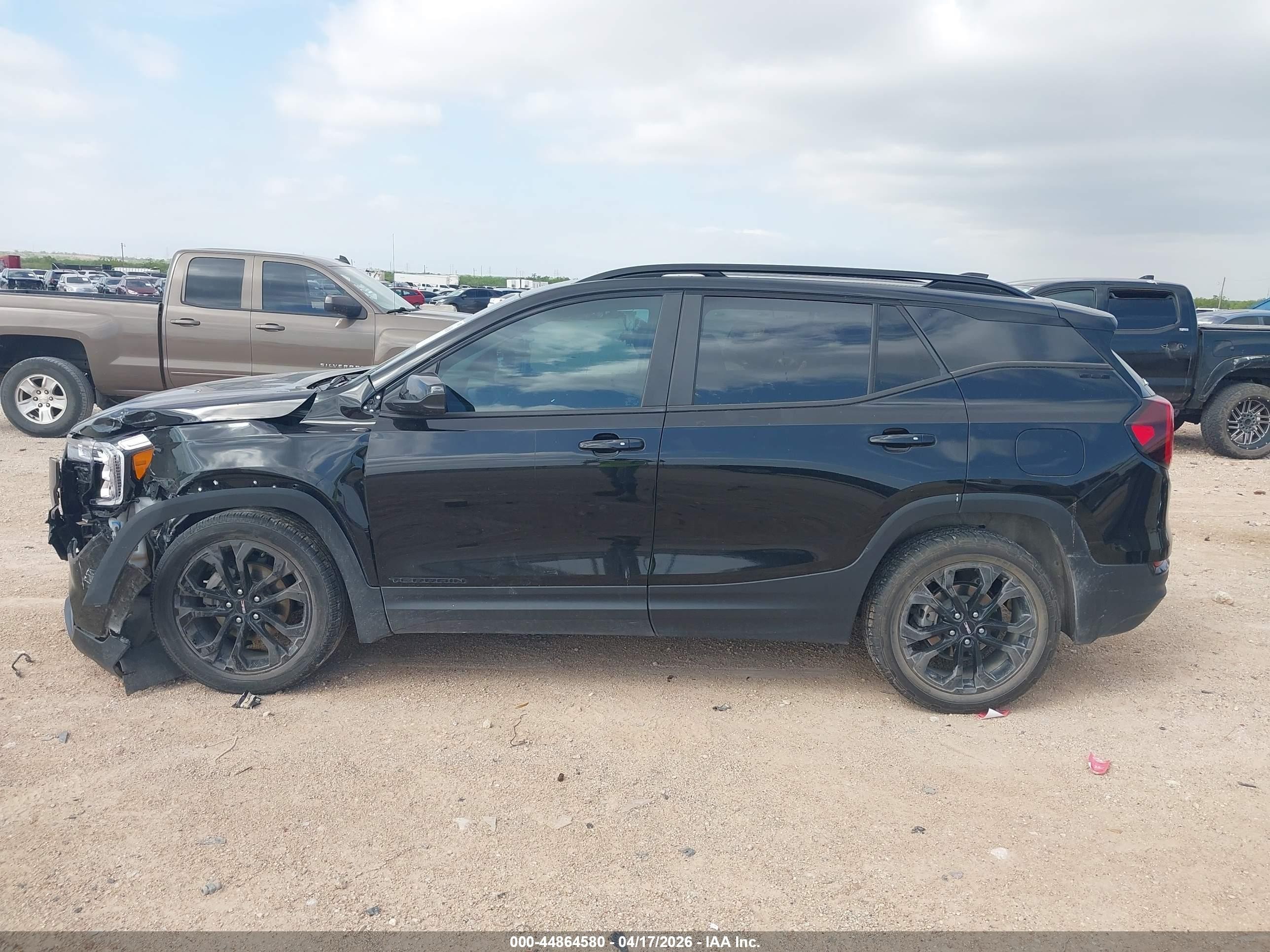 2022 Gmc Terrain Fwd Sle Black vin: 3GKALMEV4NL294346
