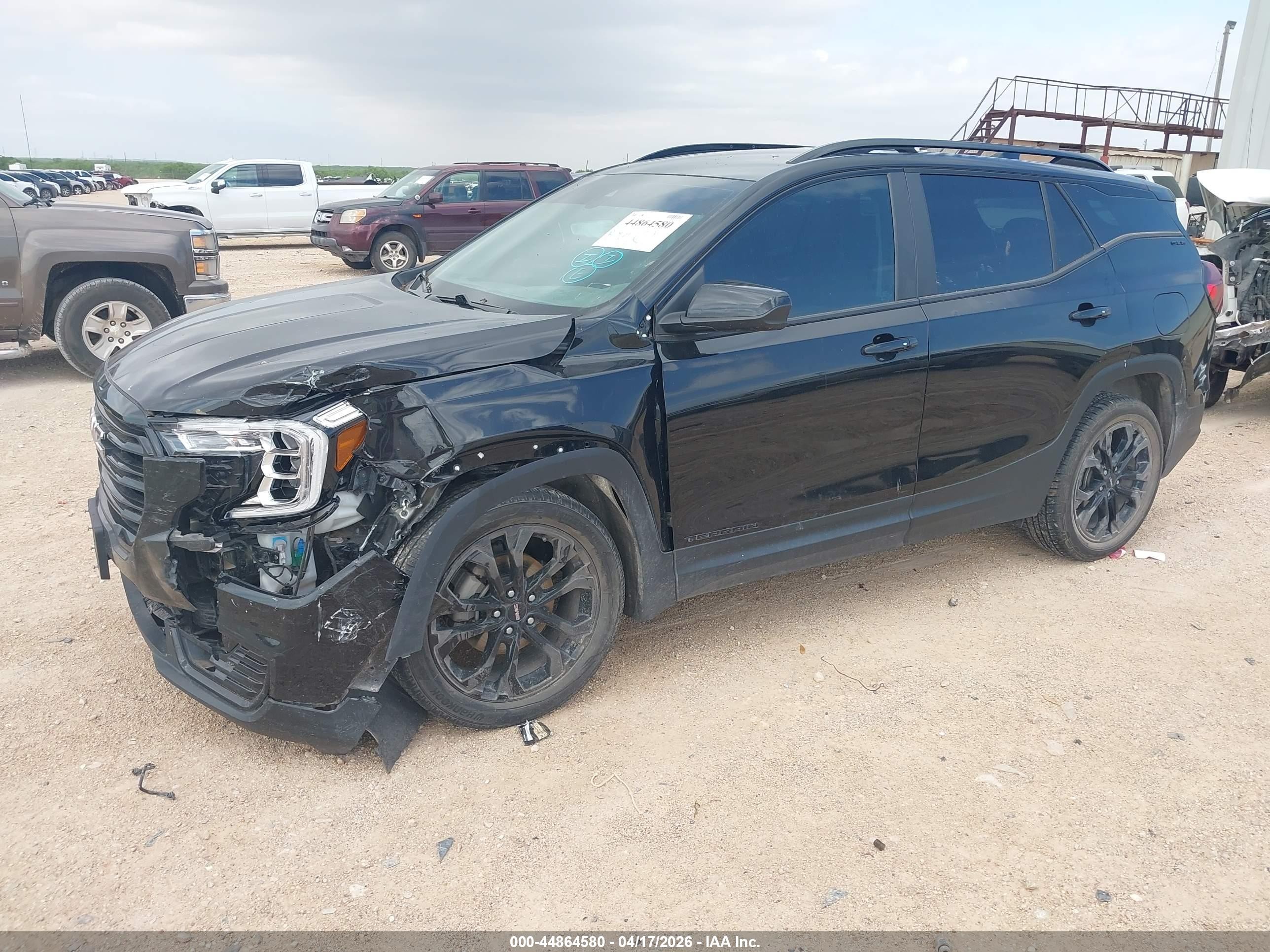 2022 Gmc Terrain Fwd Sle Black vin: 3GKALMEV4NL294346