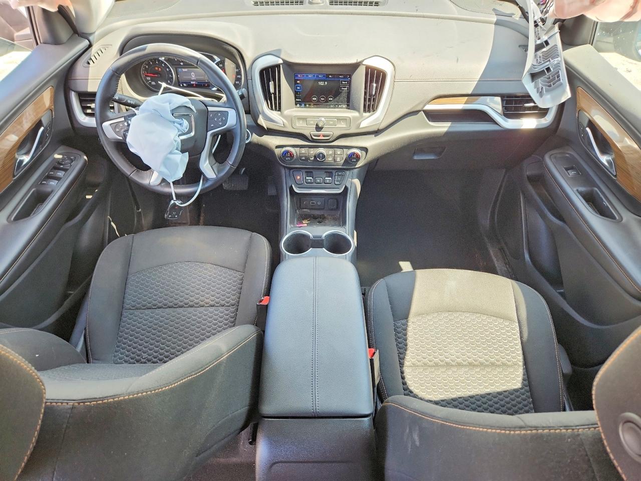 2019 Gmc Terrain Sle White vin: 3GKALMEV5KL107224