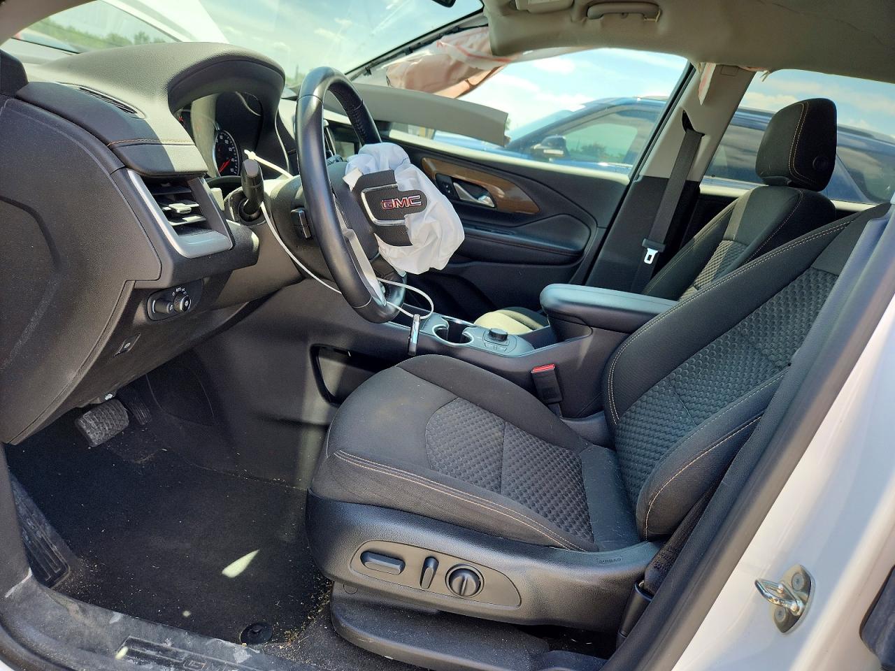 2019 Gmc Terrain Sle White vin: 3GKALMEV5KL107224