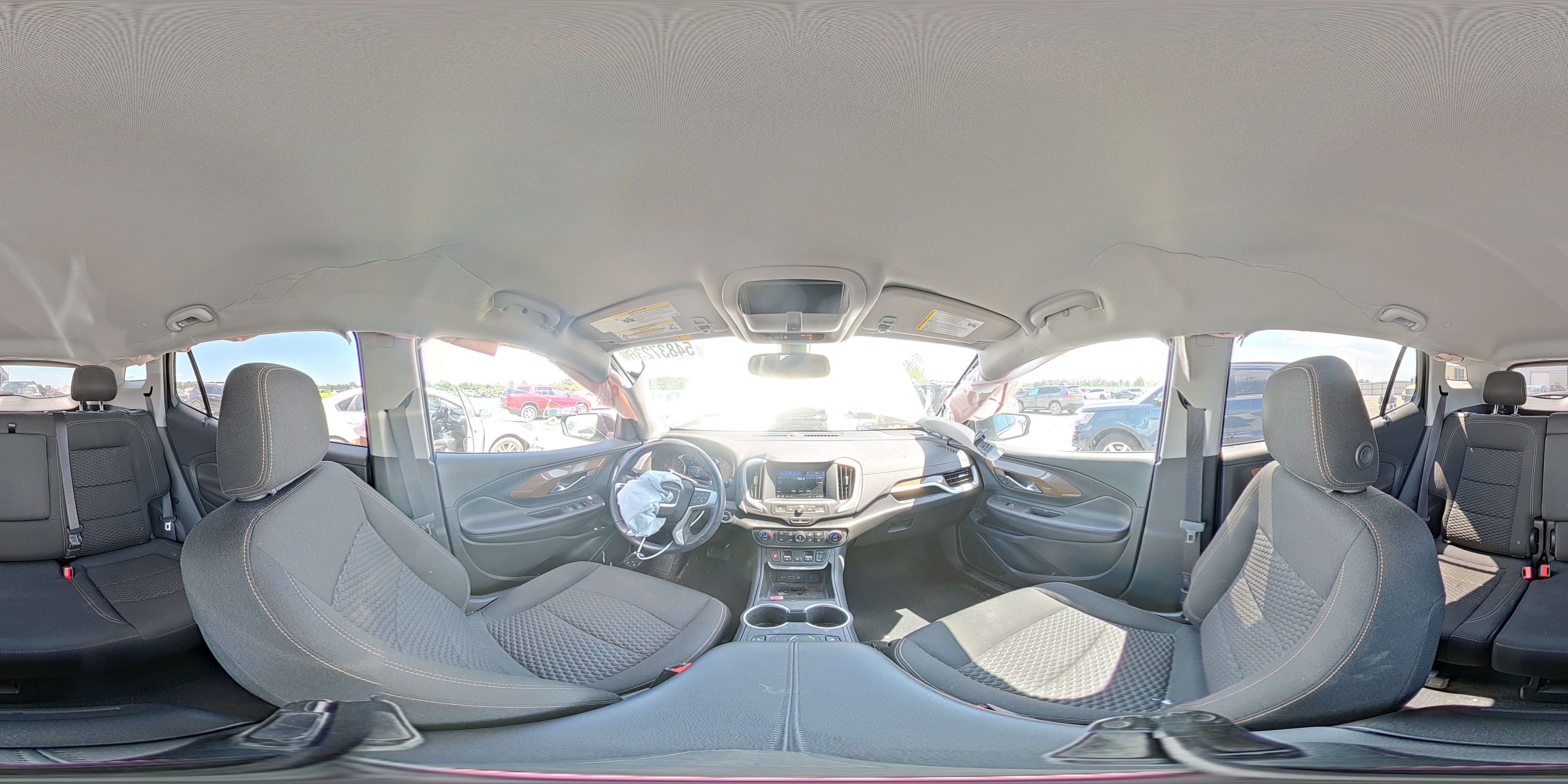 2019 Gmc Terrain Sle White vin: 3GKALMEV5KL107224