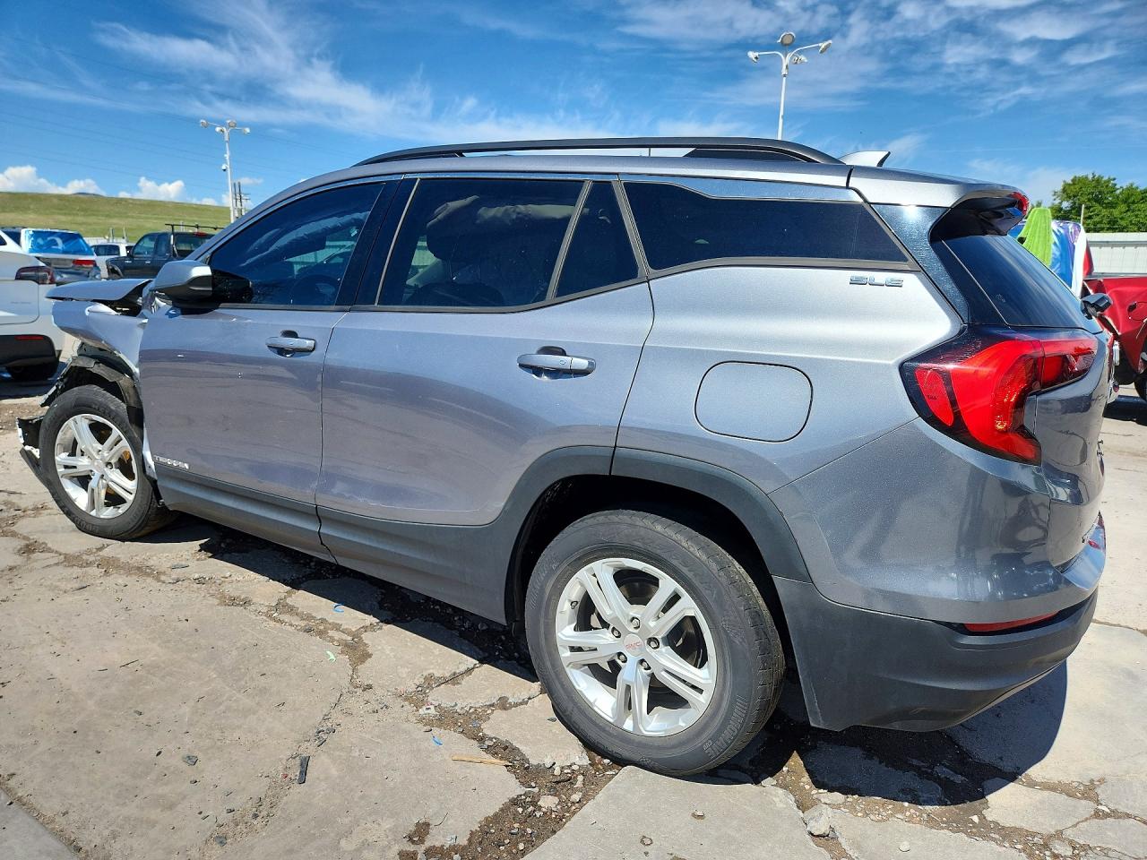 2019 Gmc Terrain Sle Gray vin: 3GKALMEV5KL150221