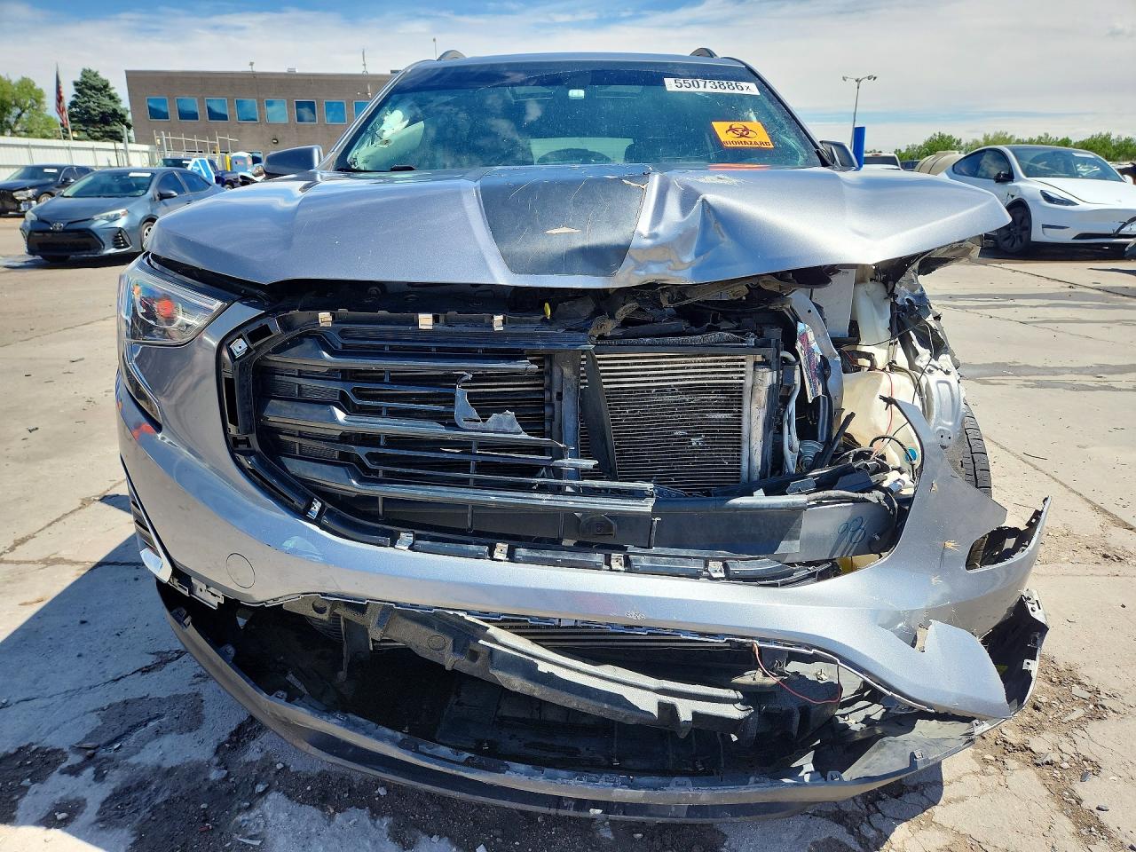 2019 Gmc Terrain Sle Gray vin: 3GKALMEV5KL150221