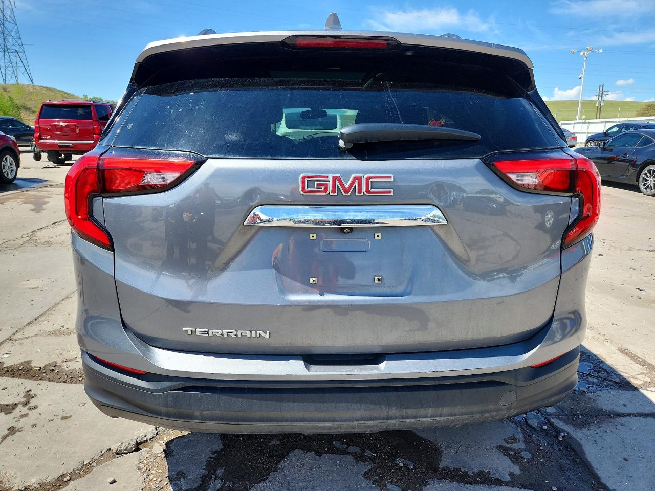 2019 Gmc Terrain Sle Gray vin: 3GKALMEV5KL150221
