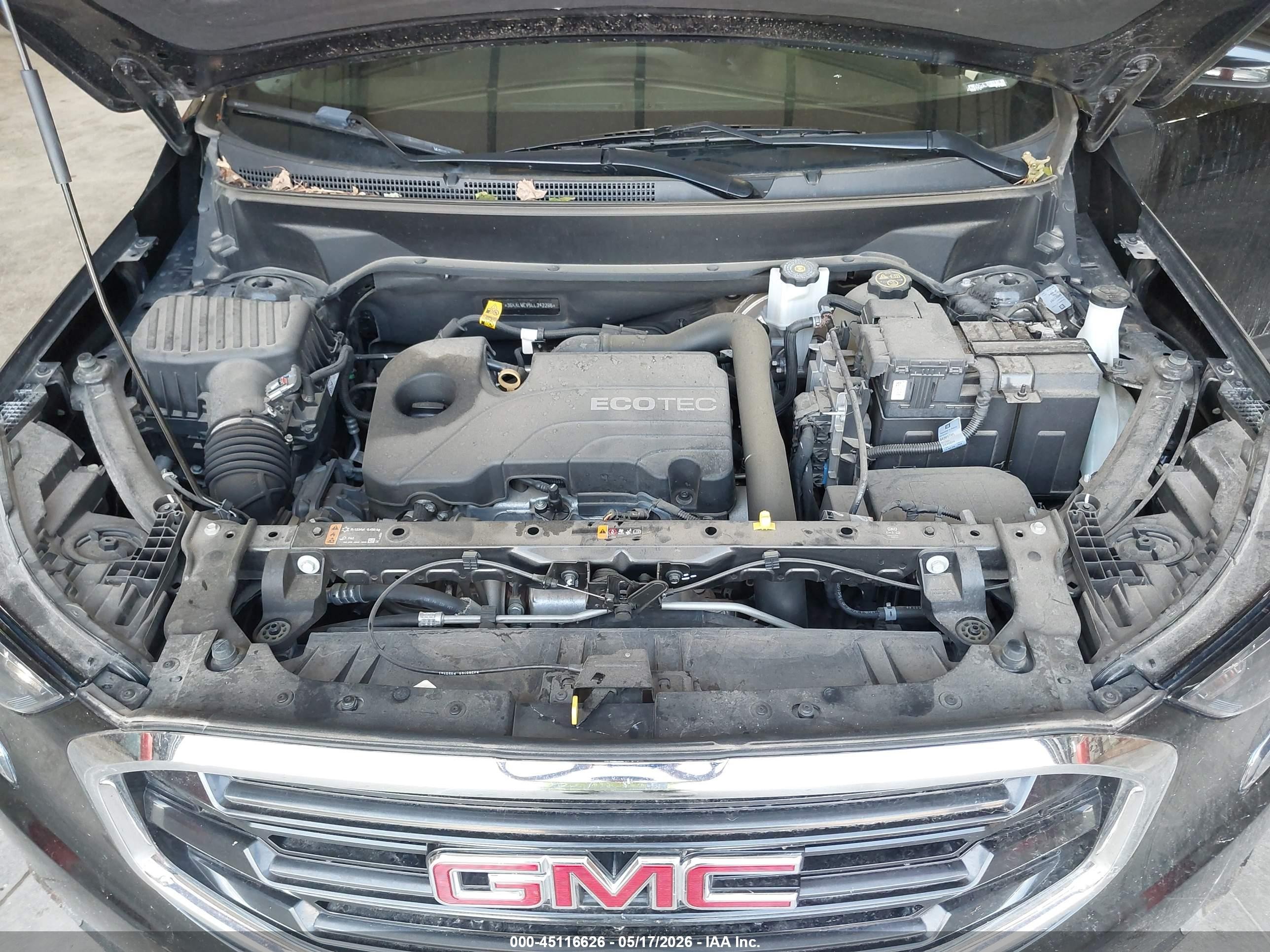 2020 Gmc Terrain Fwd Sle Black vin: 3GKALMEV5LL342286